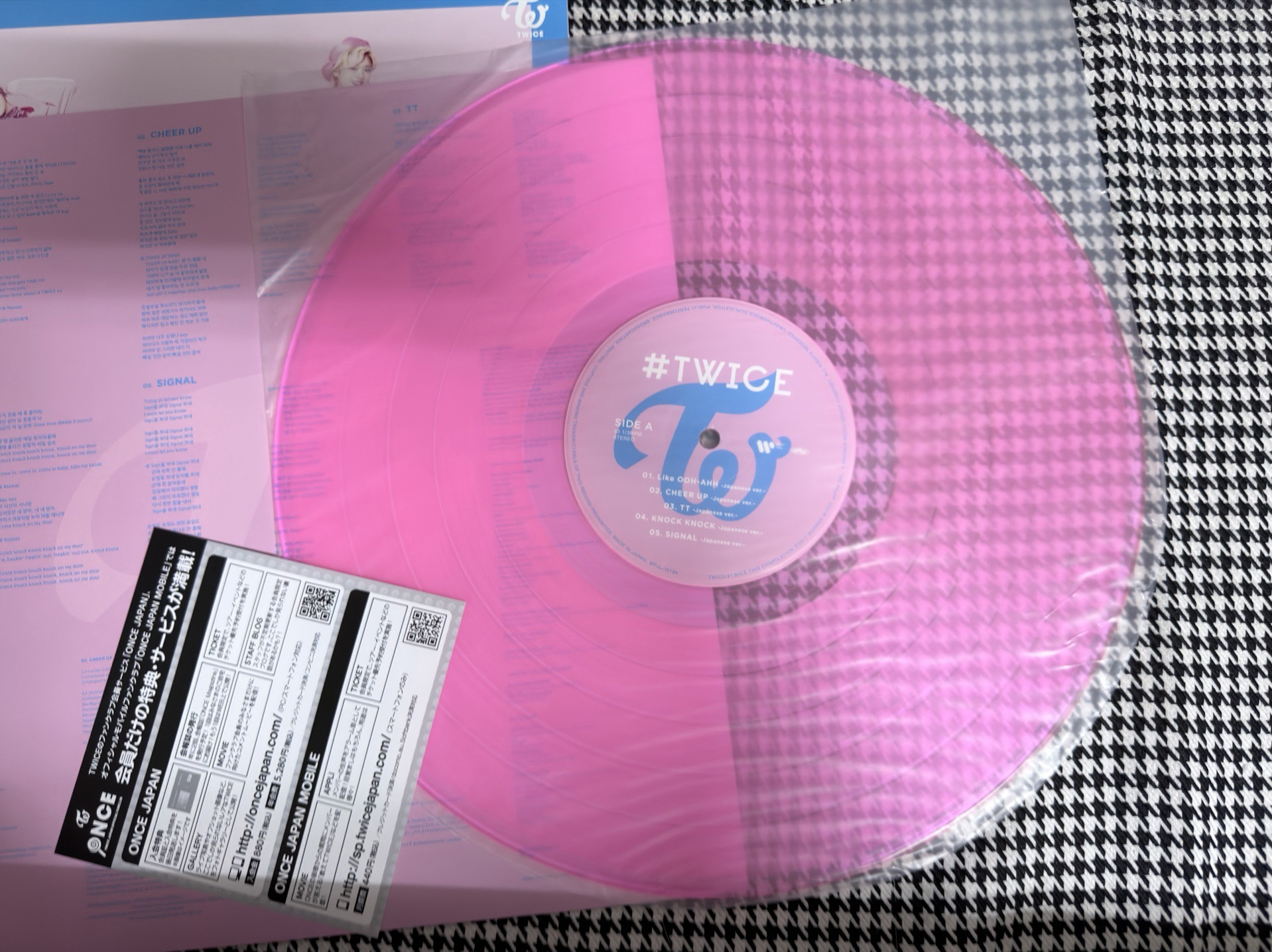 (現貨 紙箱寄出）絕版限量 TWICE 黑膠 #TWICE 日本 黑膠 唱片