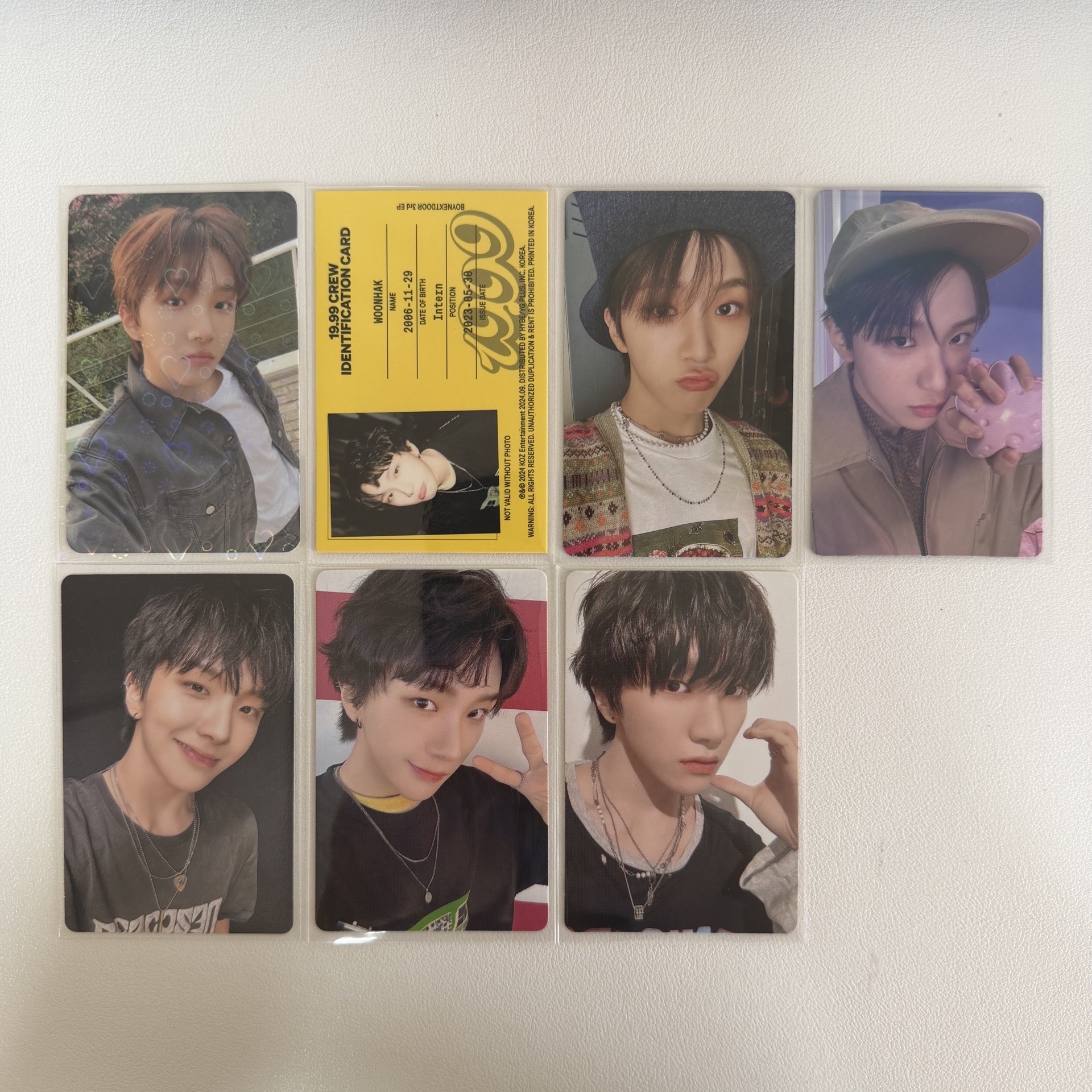 BOYNEXTDOOR 雲鶴小卡