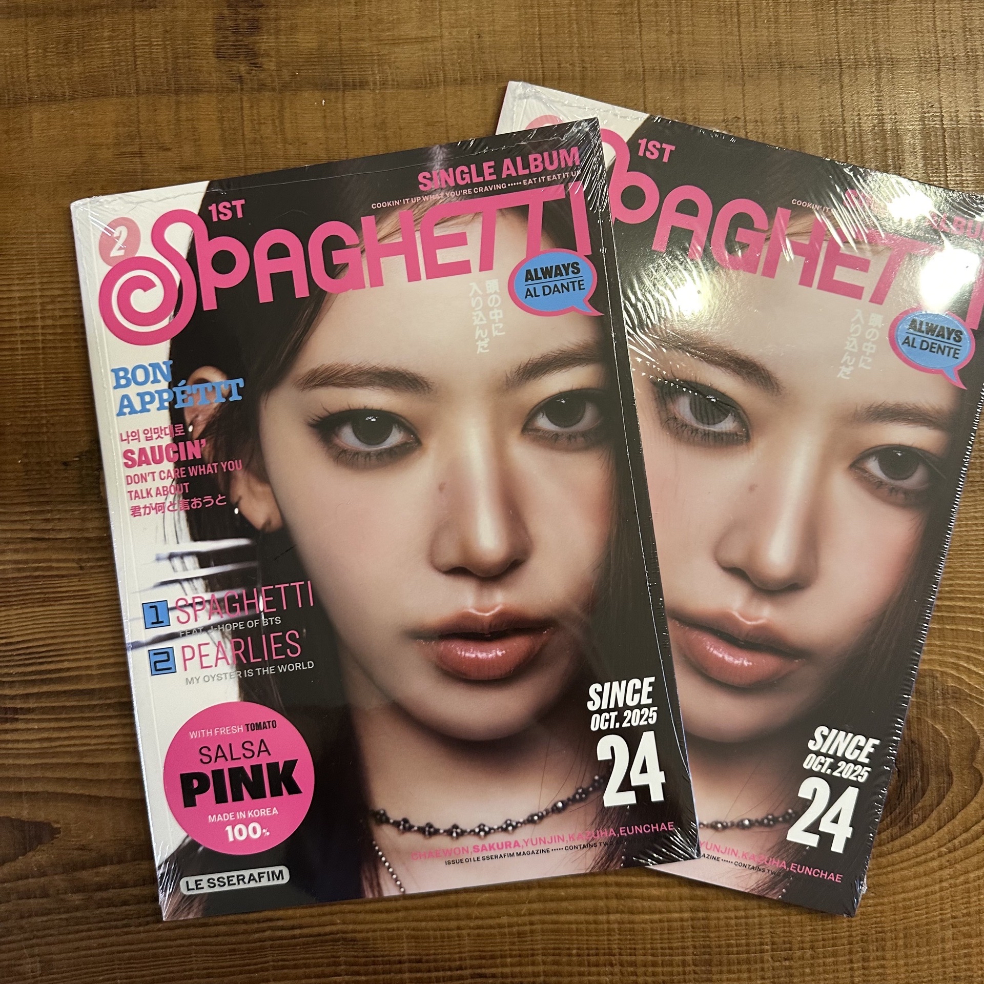 SPAGHETTI 專輯 SALSA PINK ver. 櫻花全新