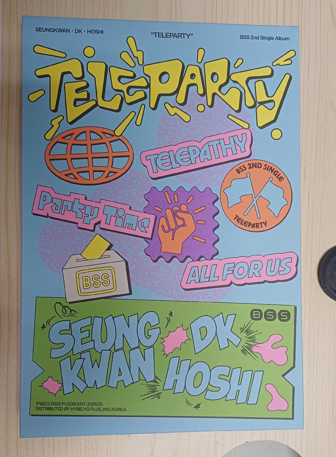 bss teleparty 藍版