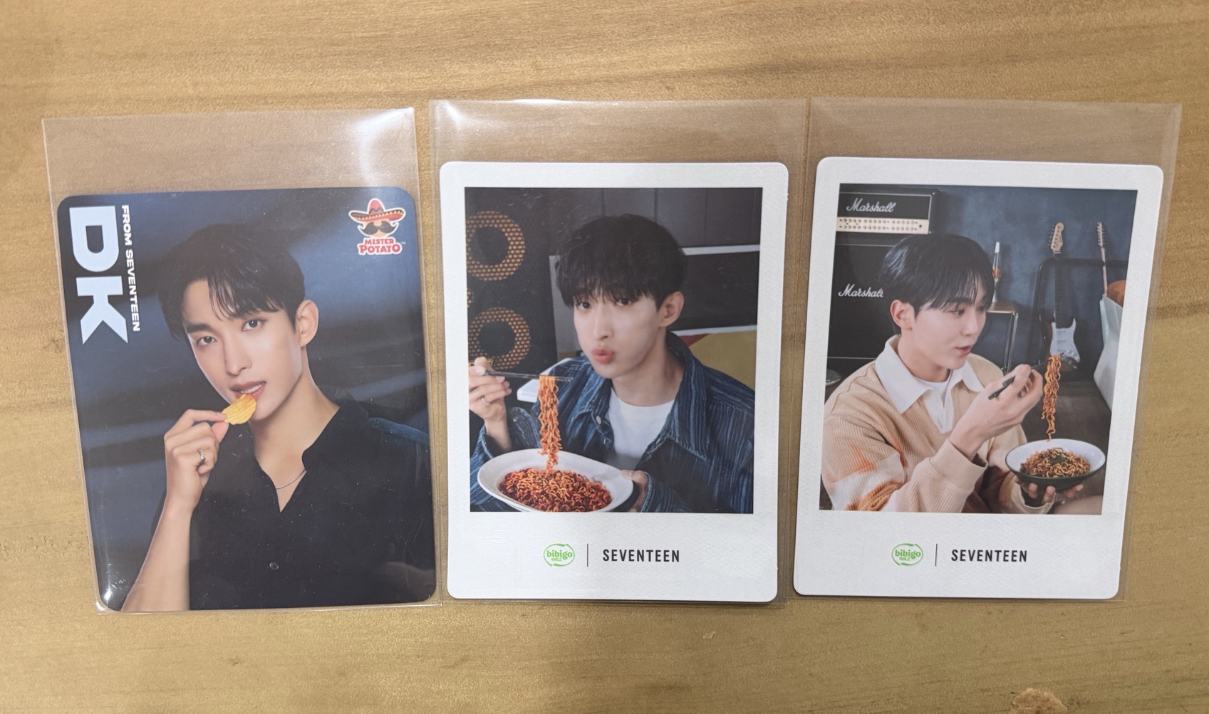 bibigo & 馬來西亞薯片 大張卡