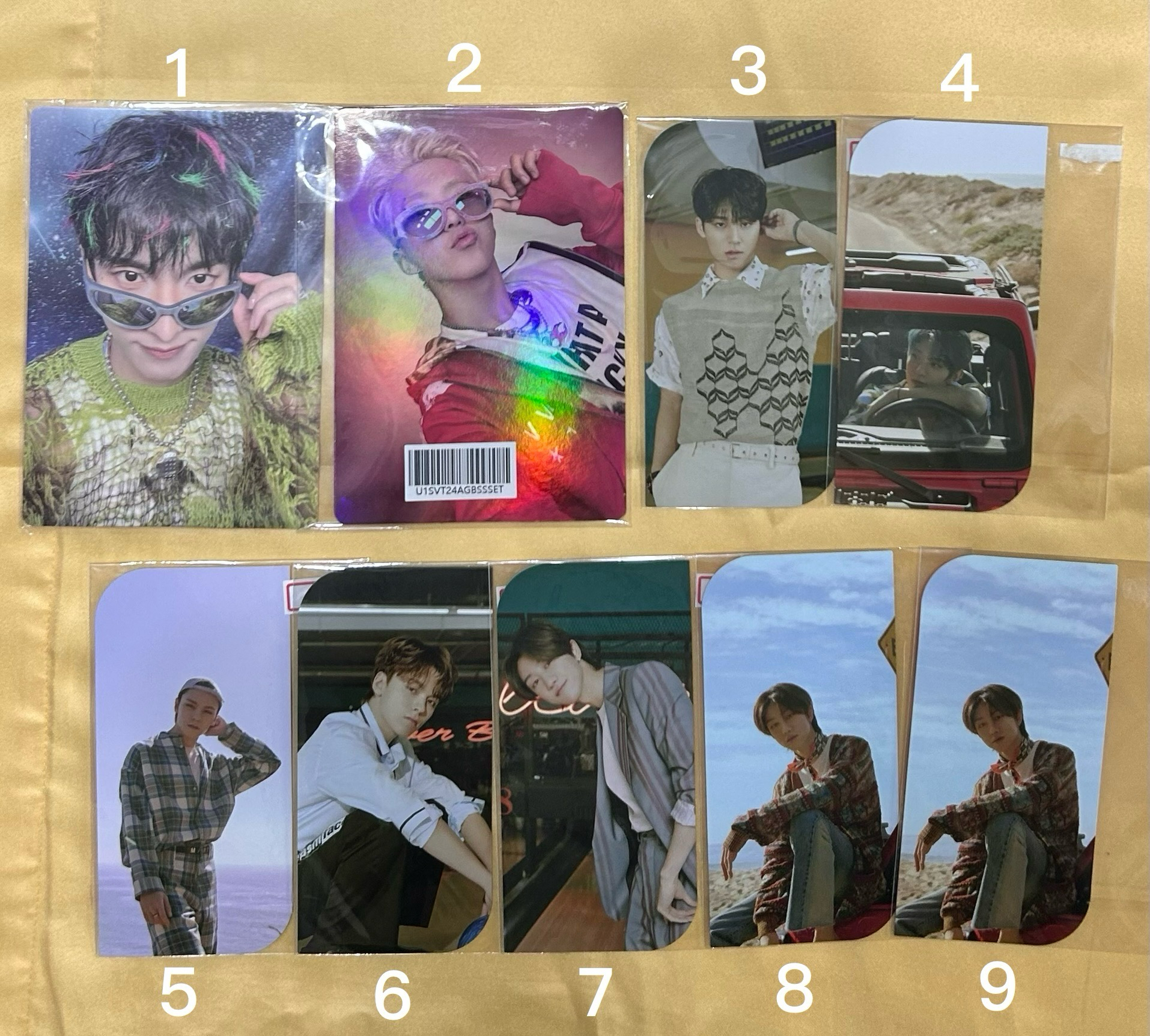 夫碩順特典大卡/🌟迷7書籤/🌟迷6變化卡