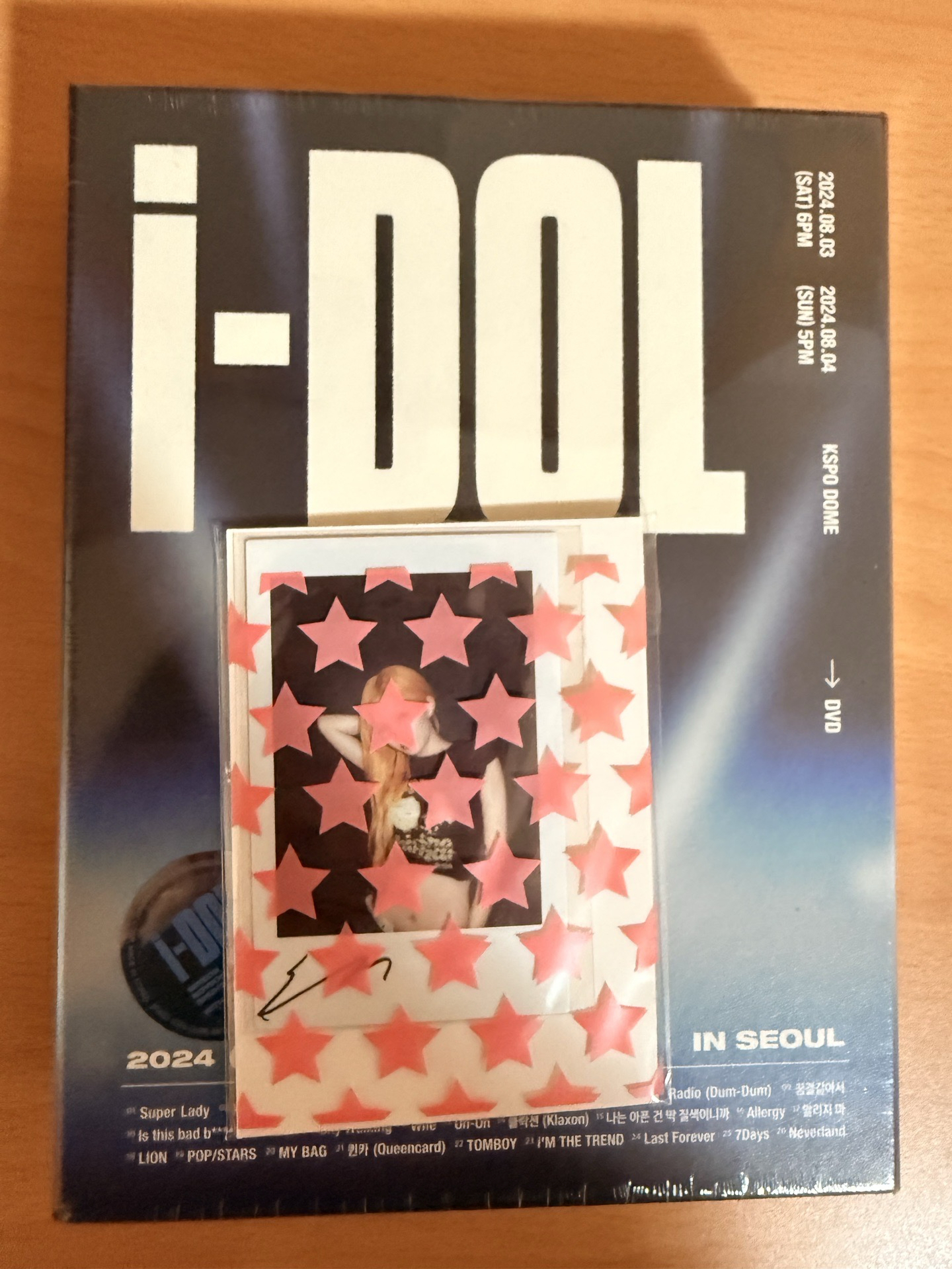 iDOL DVD 未拆加預售卡