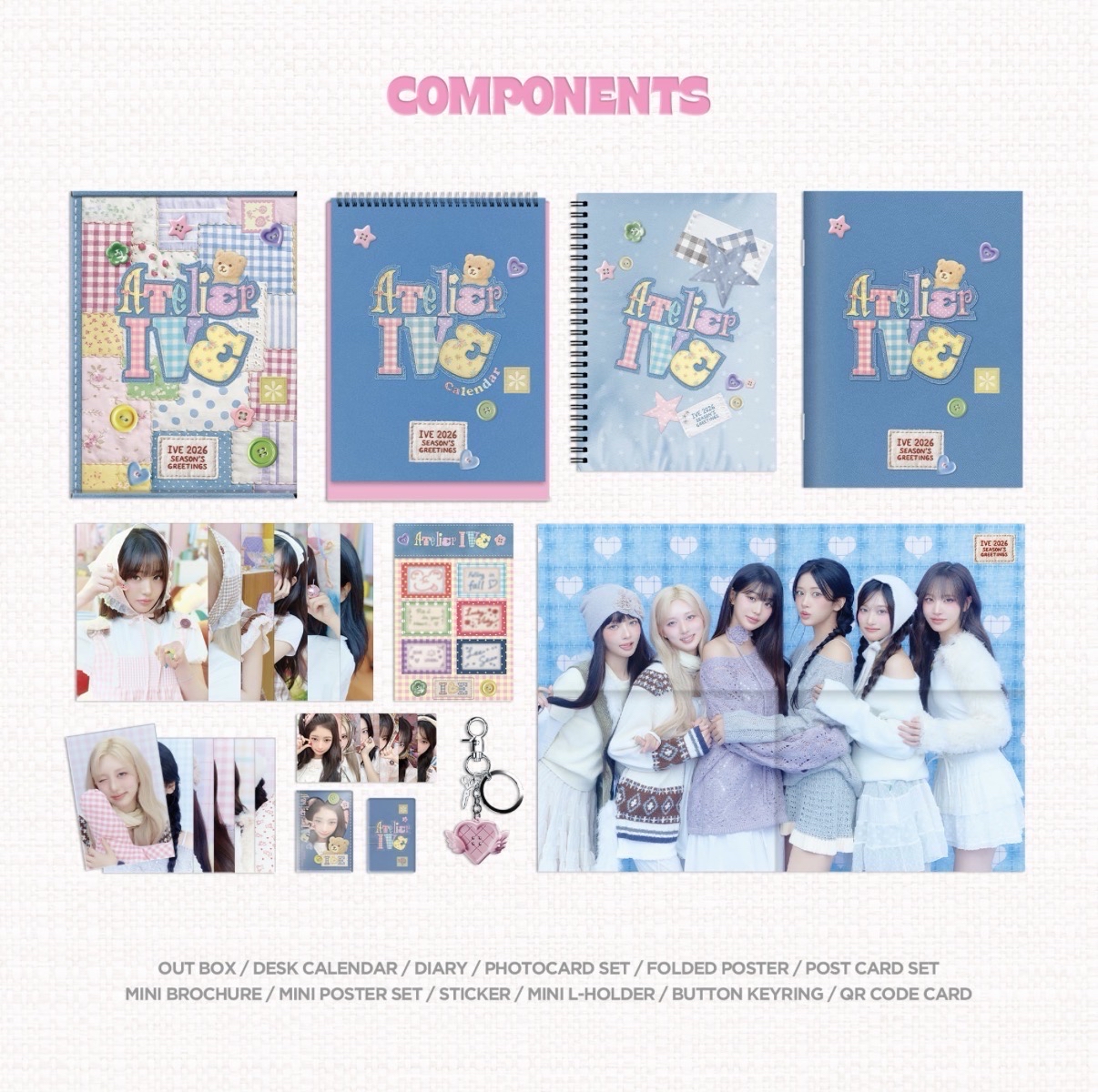 ［非現］IVE 2026年曆 全新未拆