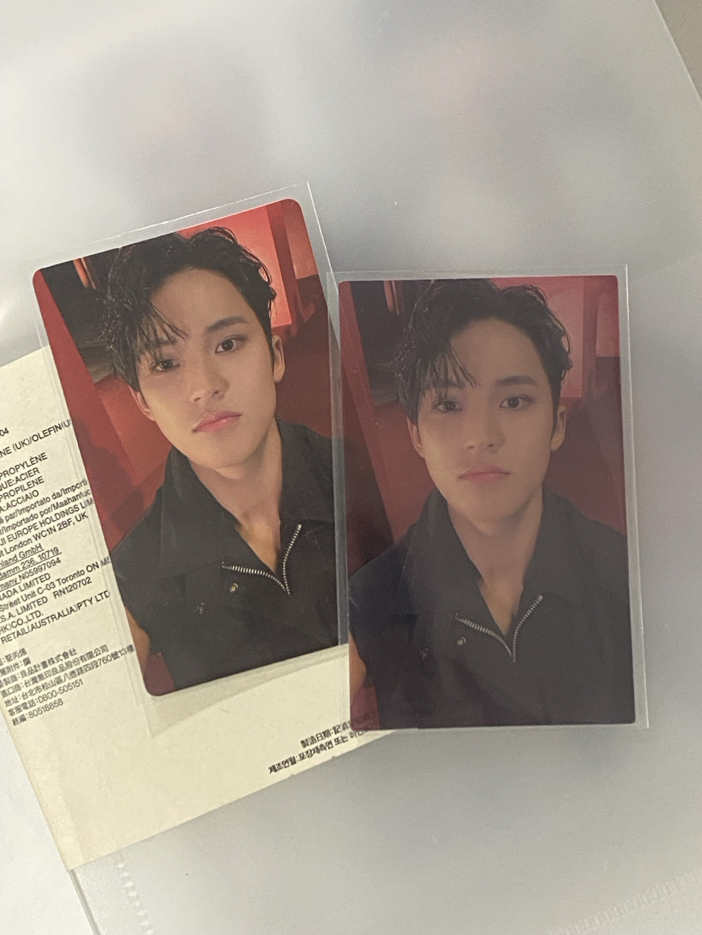 svt mini10 wvs特典卡 奎 （小卡+透卡）