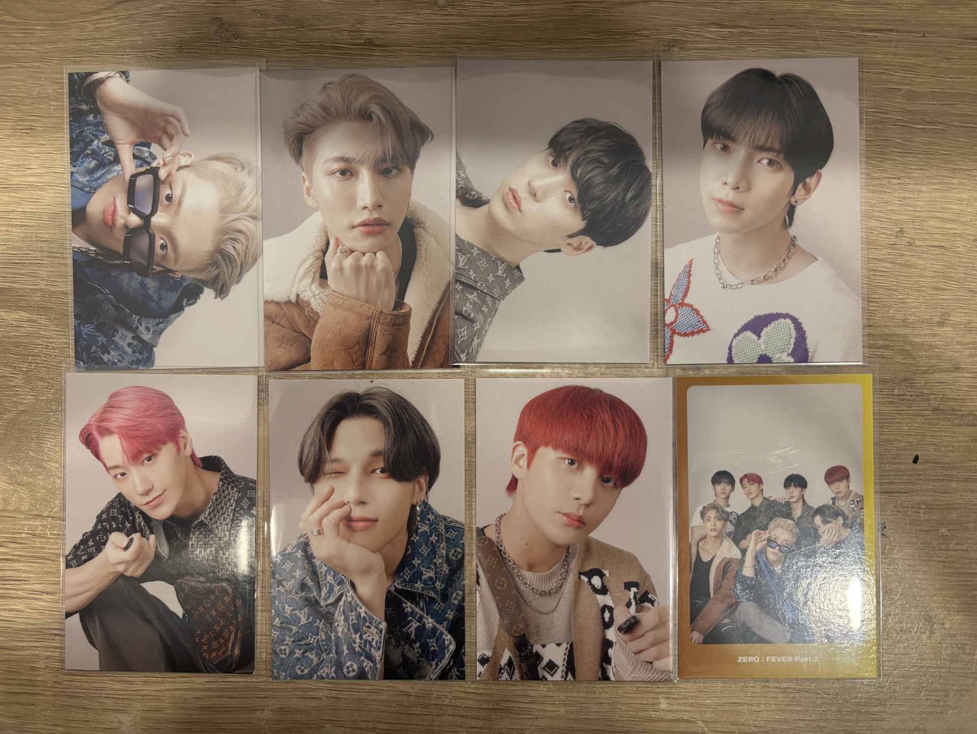 再版專專卡 8張不拆