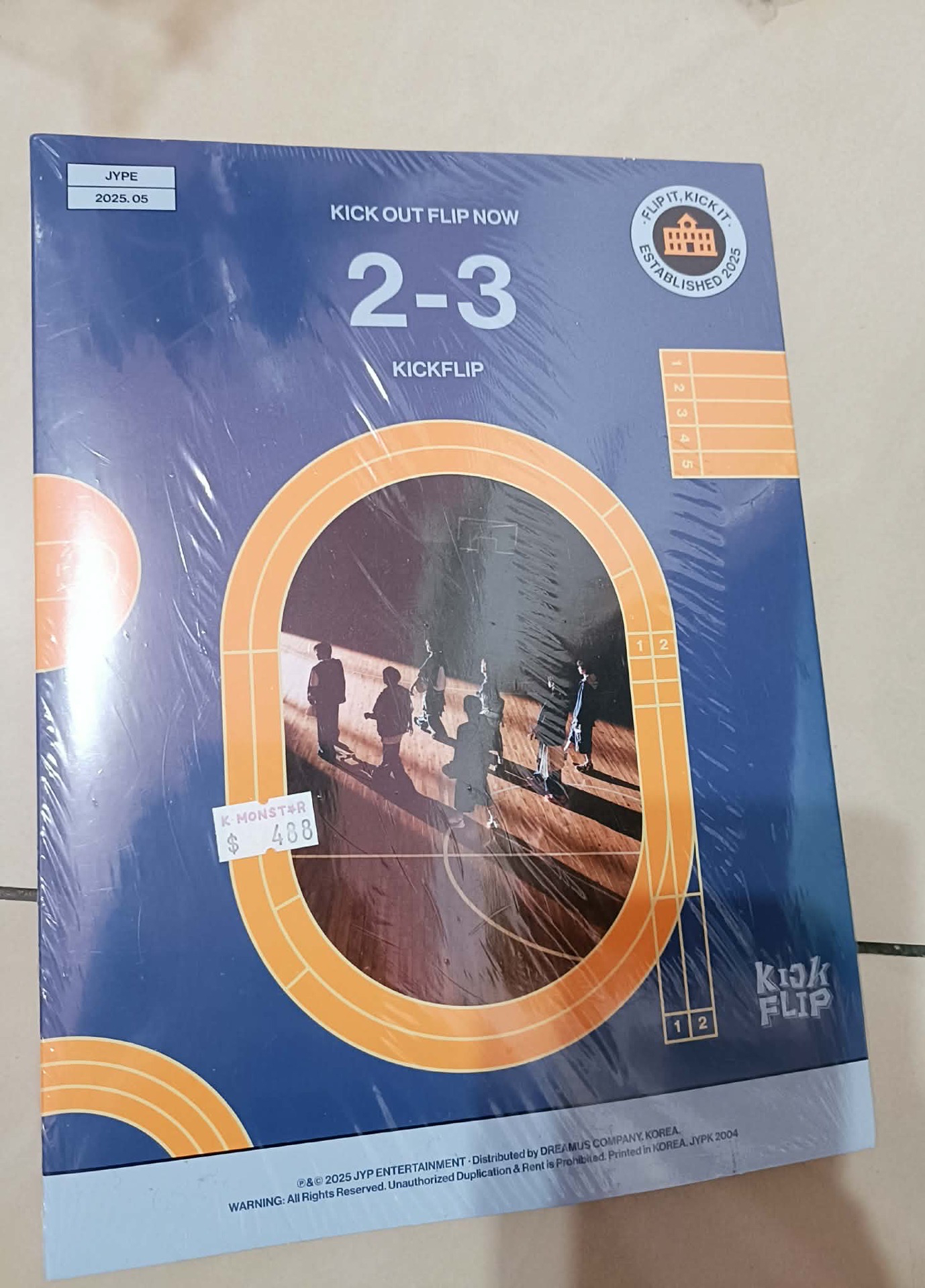 kickflip男團專(未拆)