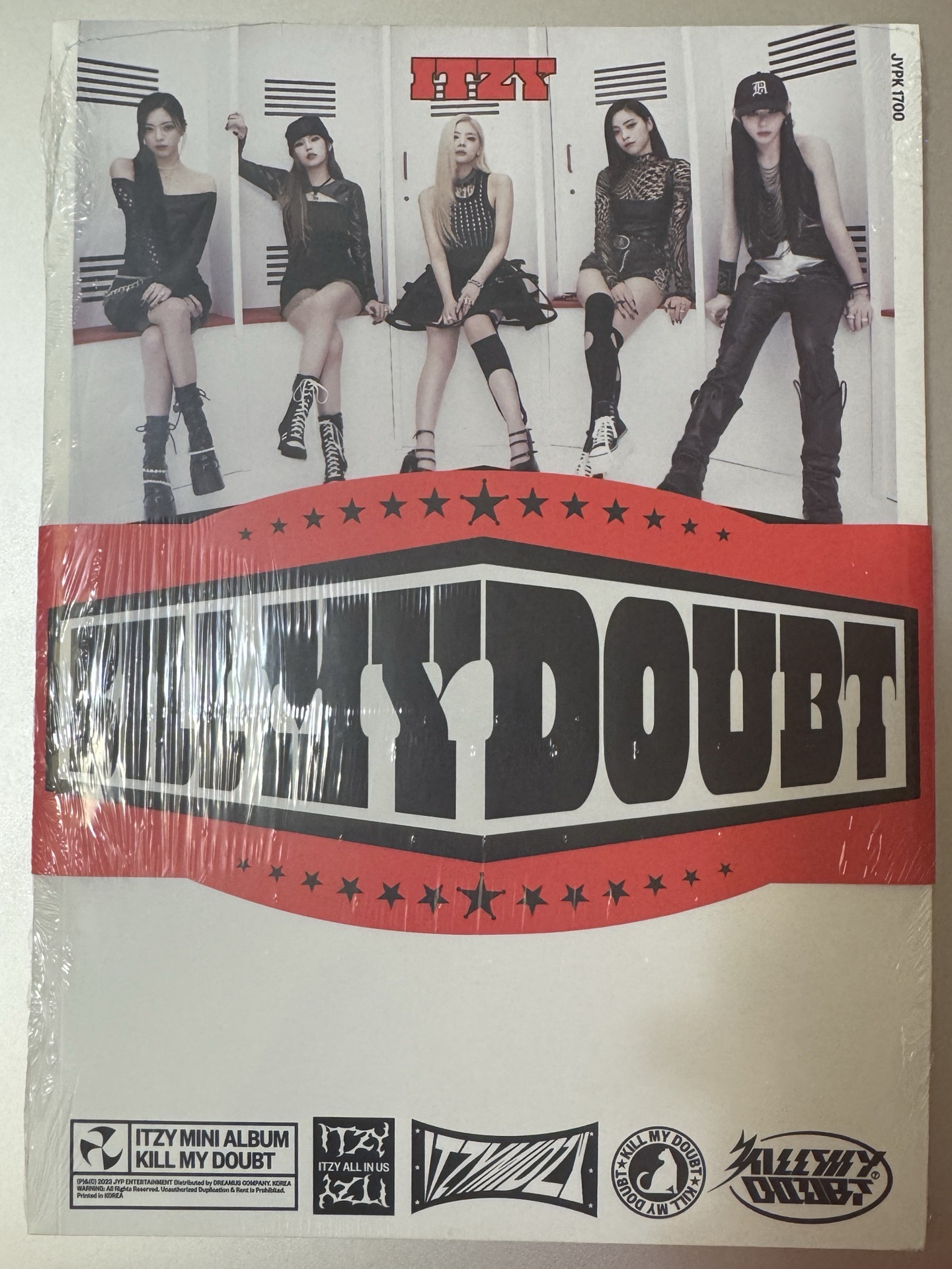 ITZY Kill My Doubt D版 未拆專