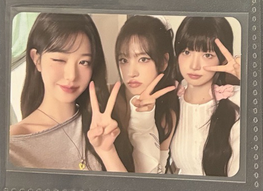 ive 演唱會 員栗怜三人小卡