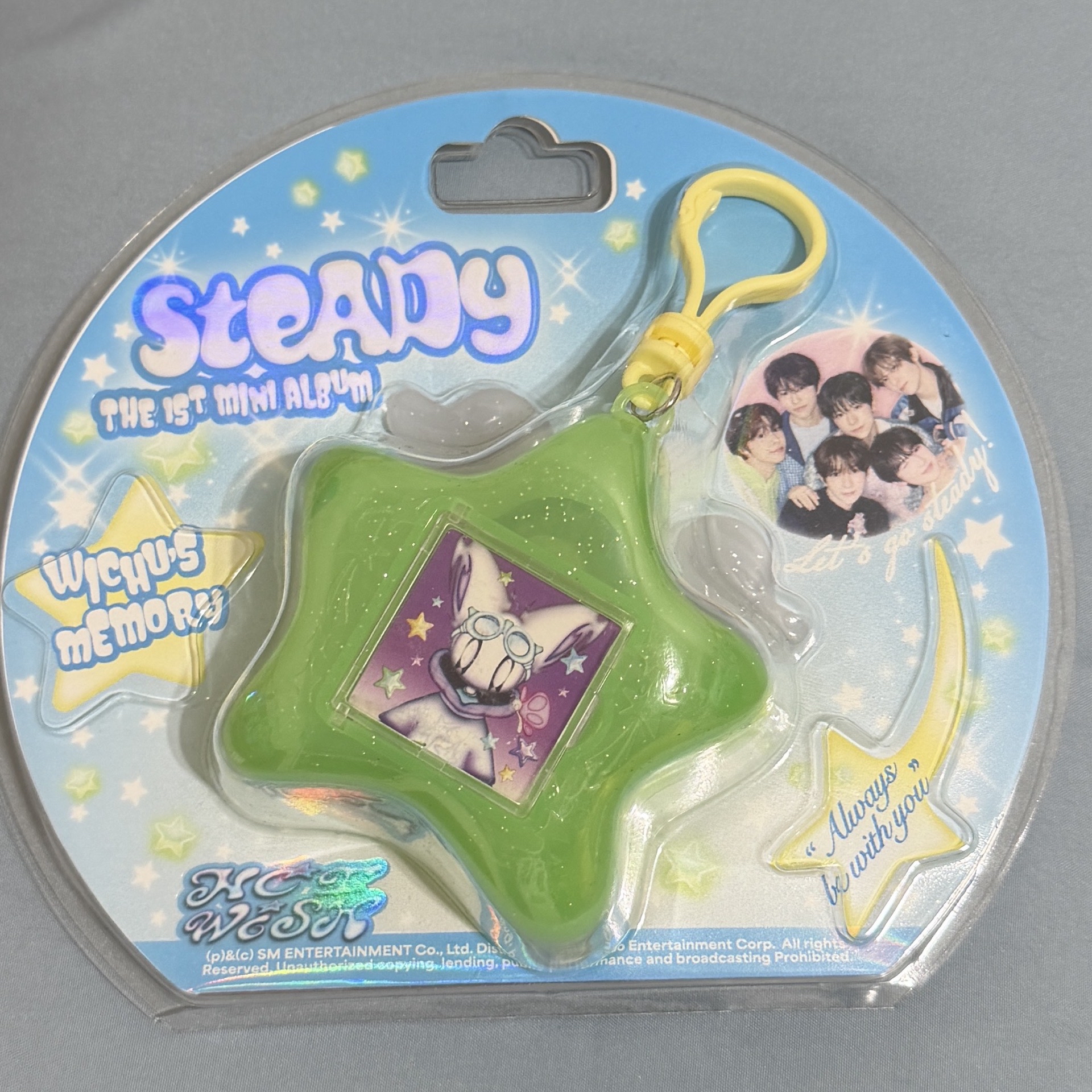 NCT WISH steady keyring Sion