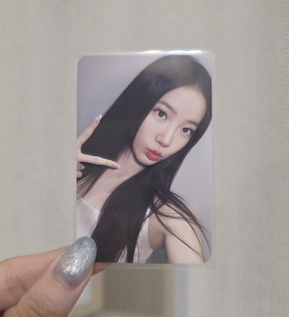 看起來髮質很好的葉