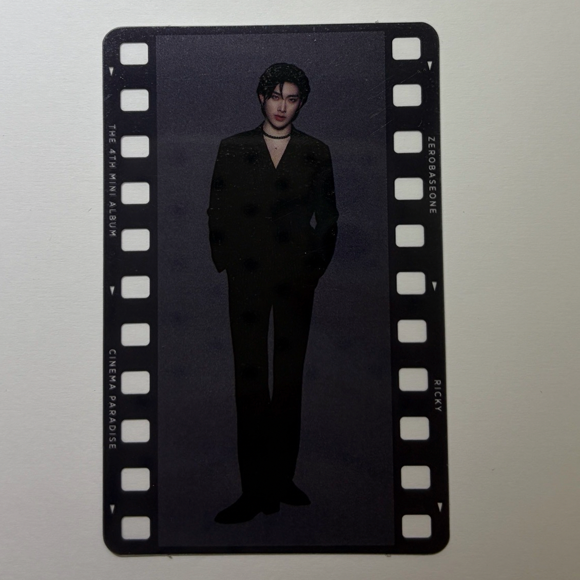 ZB1迷四 專輯卡 Ricky