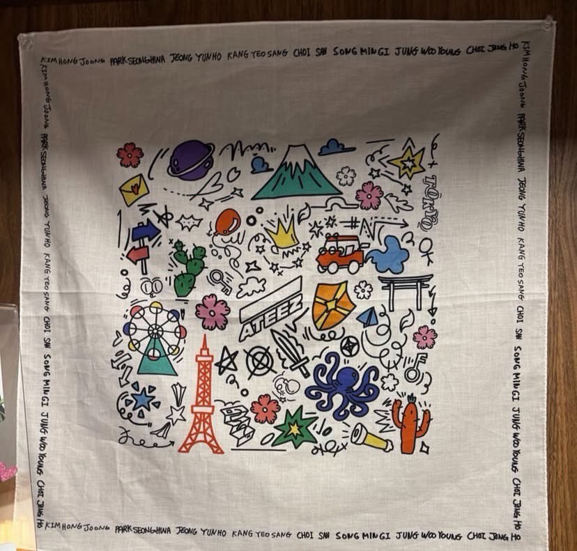 日本夢境展限定手帕（彩色）