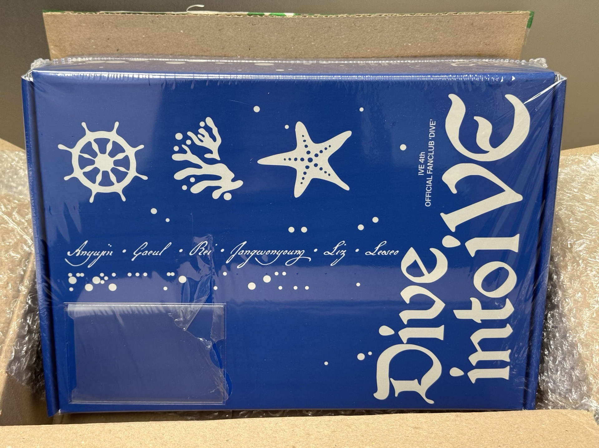 IVE 四期會員禮整組未拆