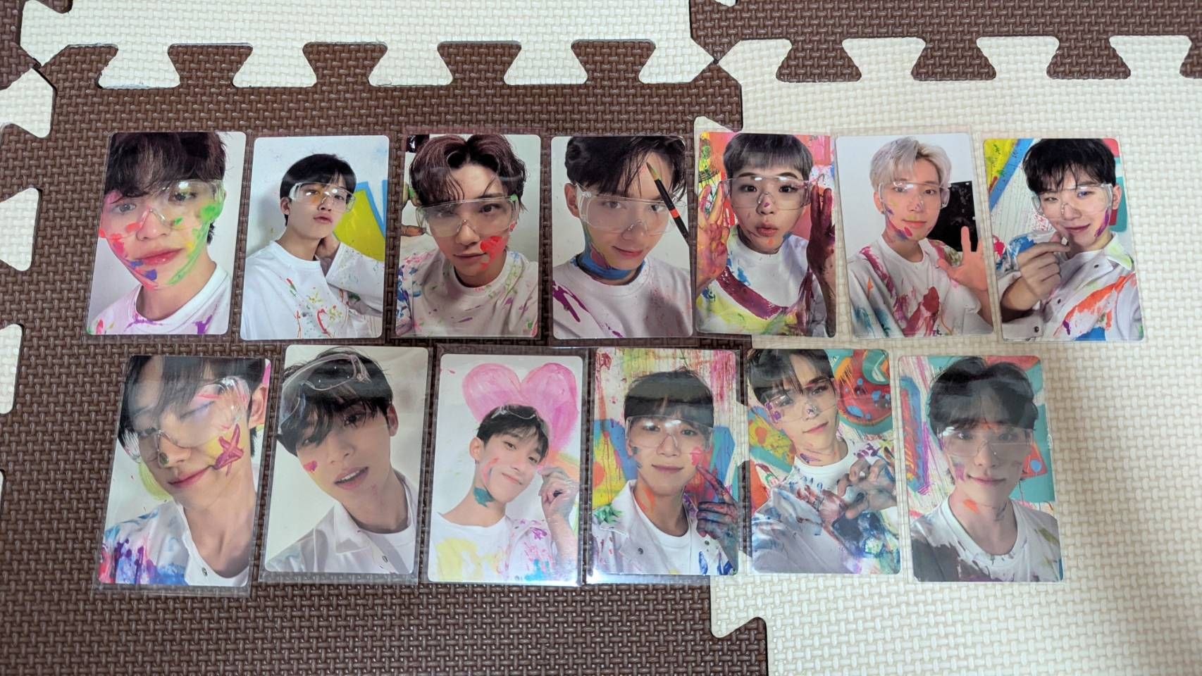 [SVT] 正四克拉盤(油彩盤)小卡一套