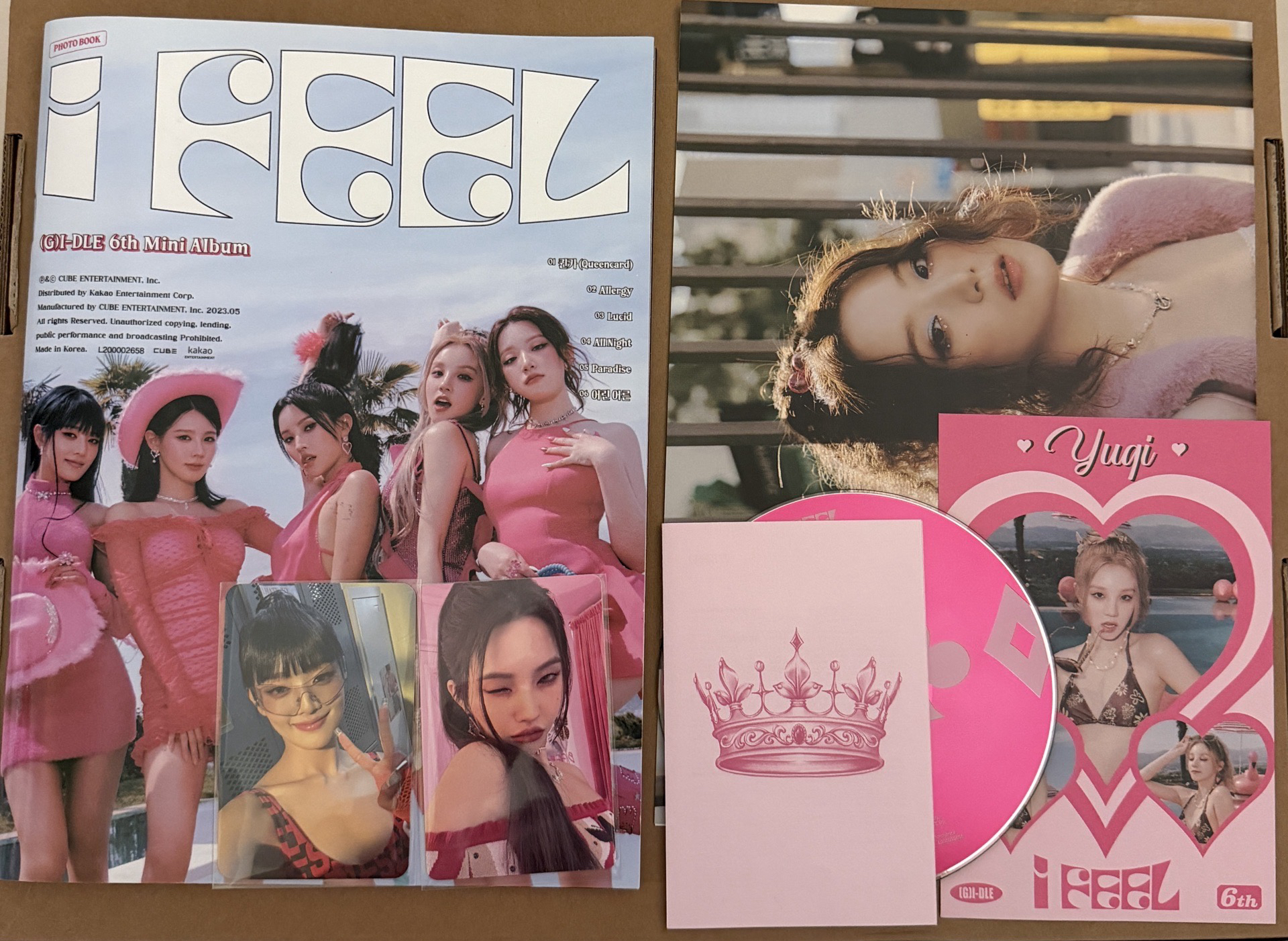 I feel特別版全專+妮幸運卡