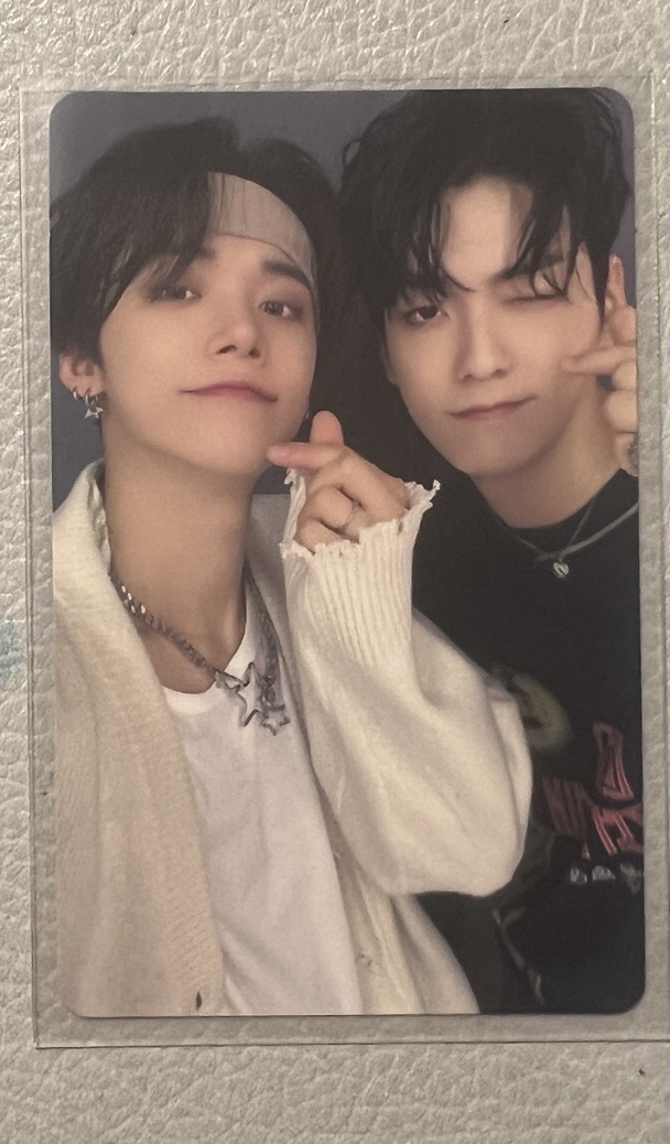 TXT 彬竣雙人卡 12雙人卡 崔秀彬 崔然竣 日專卡 初回B