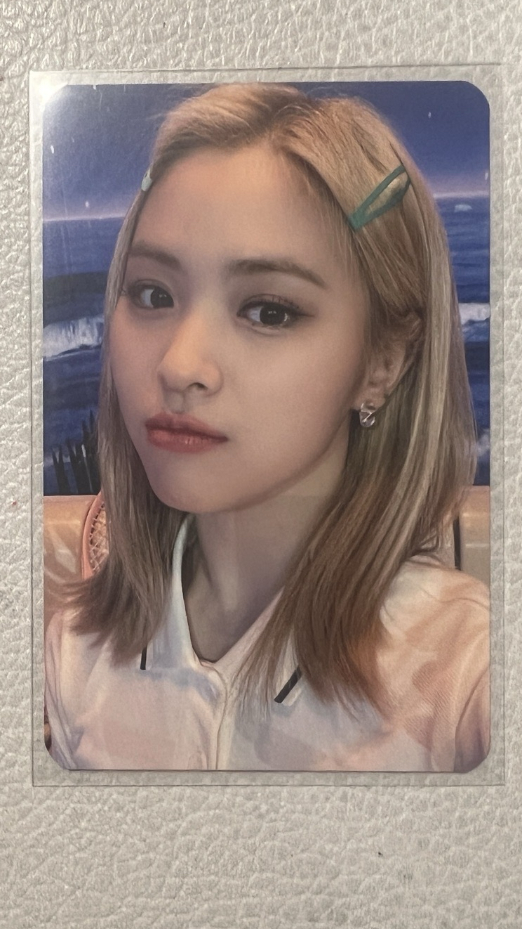 ITZY 申留真 特典卡 網球溜