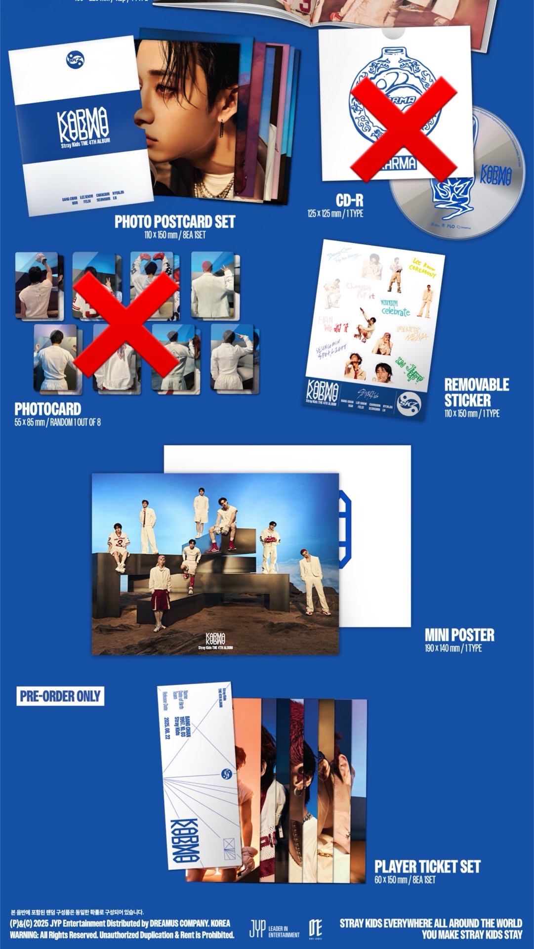 Stray Kids KARMA 普版專輯 固配 1