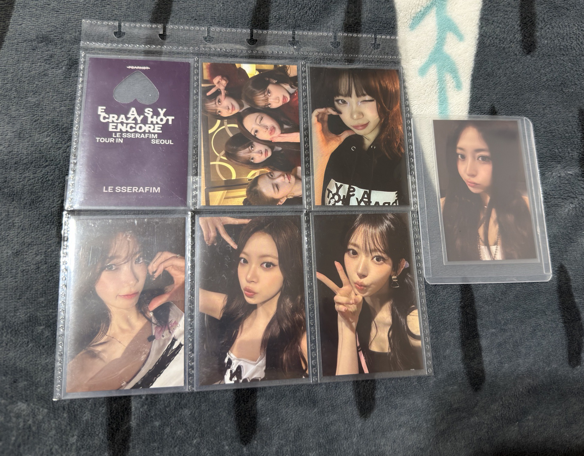 韓安粽卡一套+團卡+幸運抽