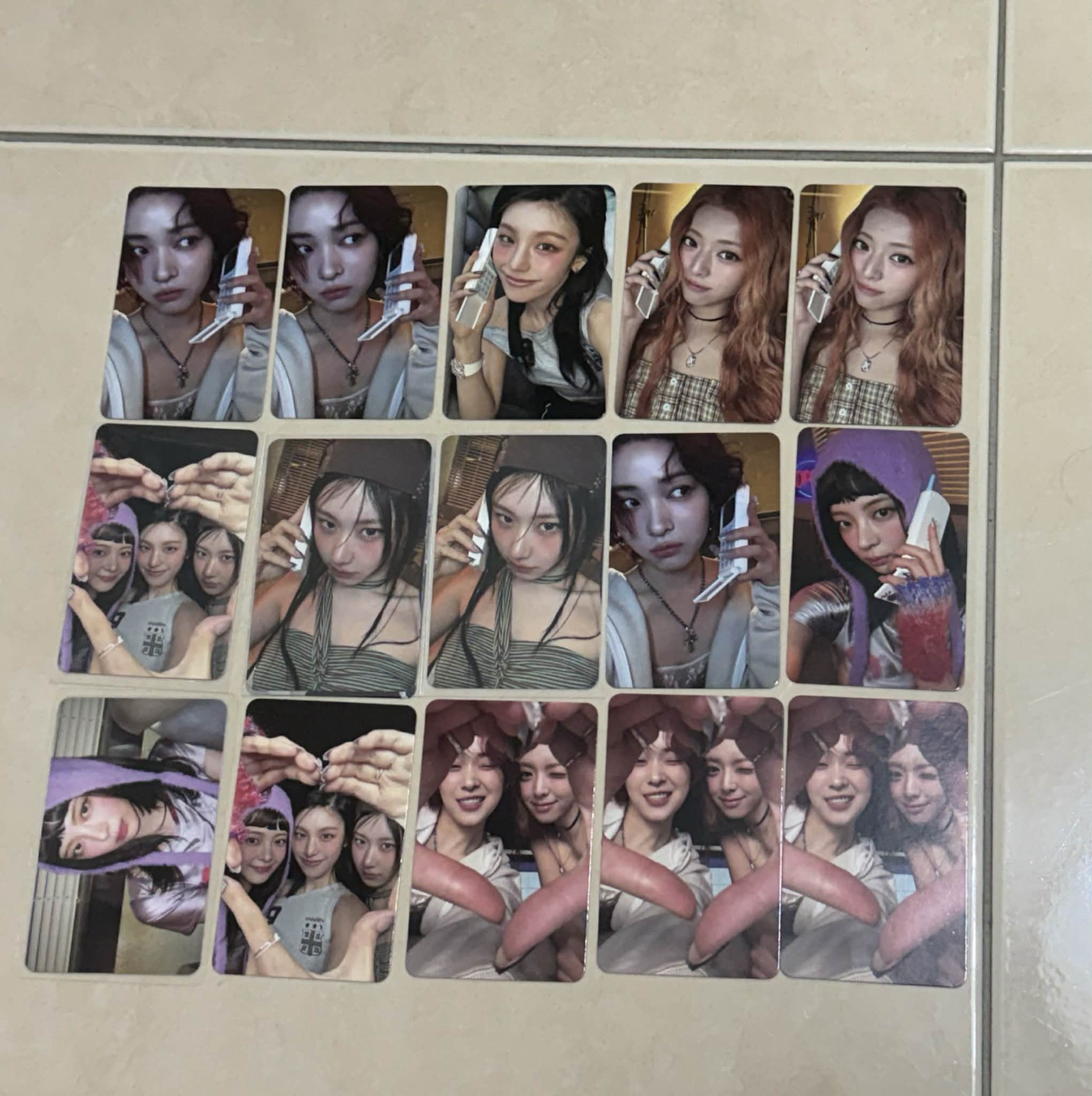 🤍Itzy全員GWBG專卡 整圖超好價 