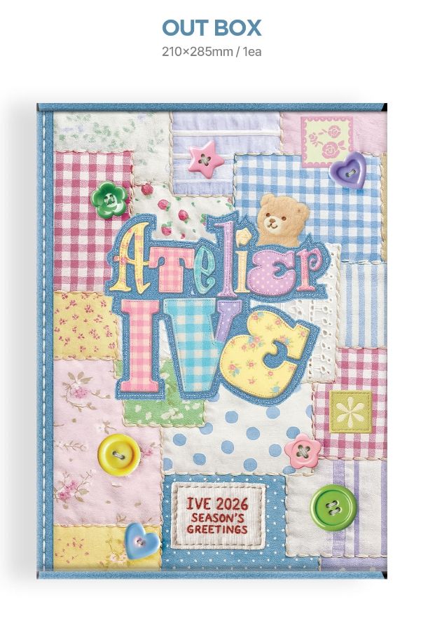 【預購】IVE｜2026年曆組 2026 SEASON'S GREETINGS:ATELIER IVE