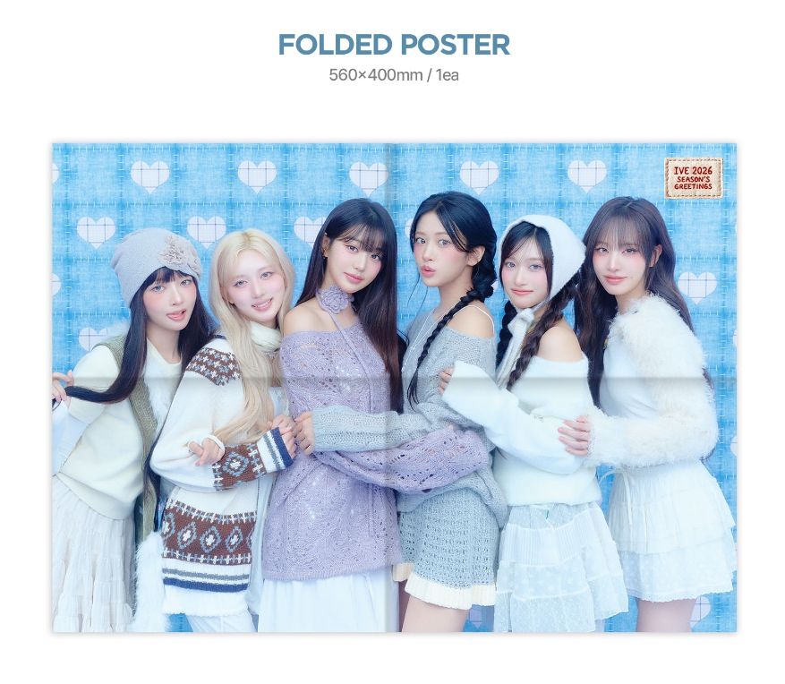 【預購】IVE｜2026年曆組 2026 SEASON'S GREETINGS:ATELIER IVE