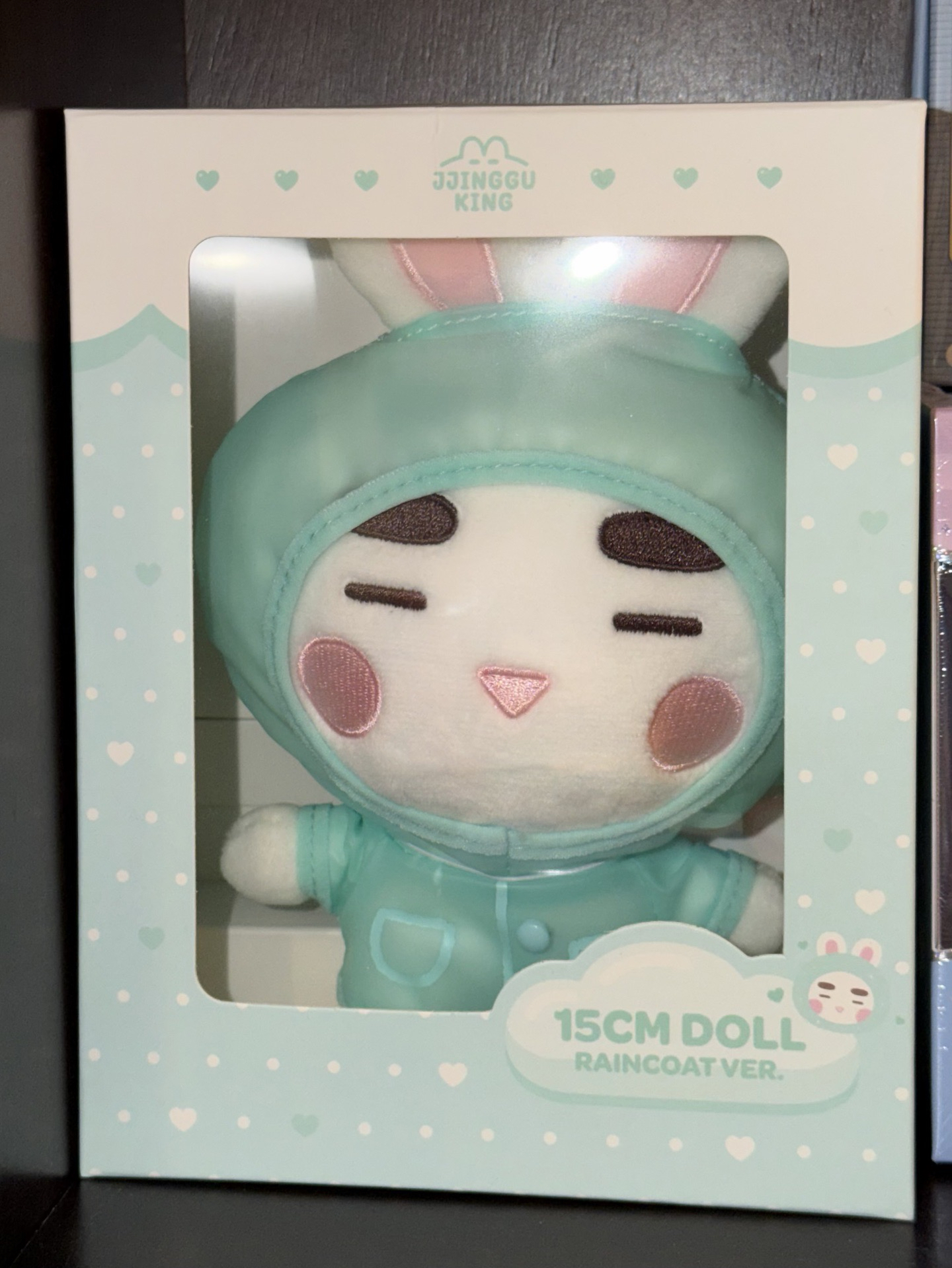 溫流 15cm雨衣娃