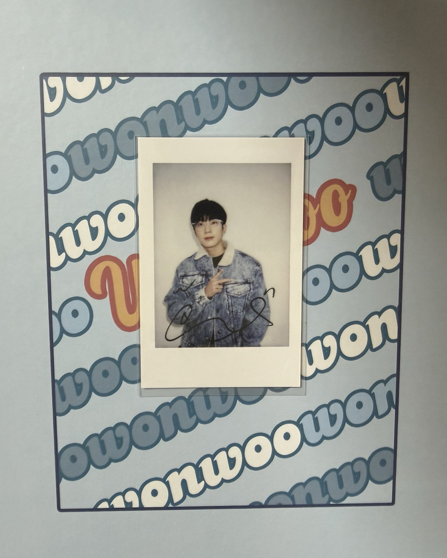 全圓佑 迷9一直娛 復刻拍立得