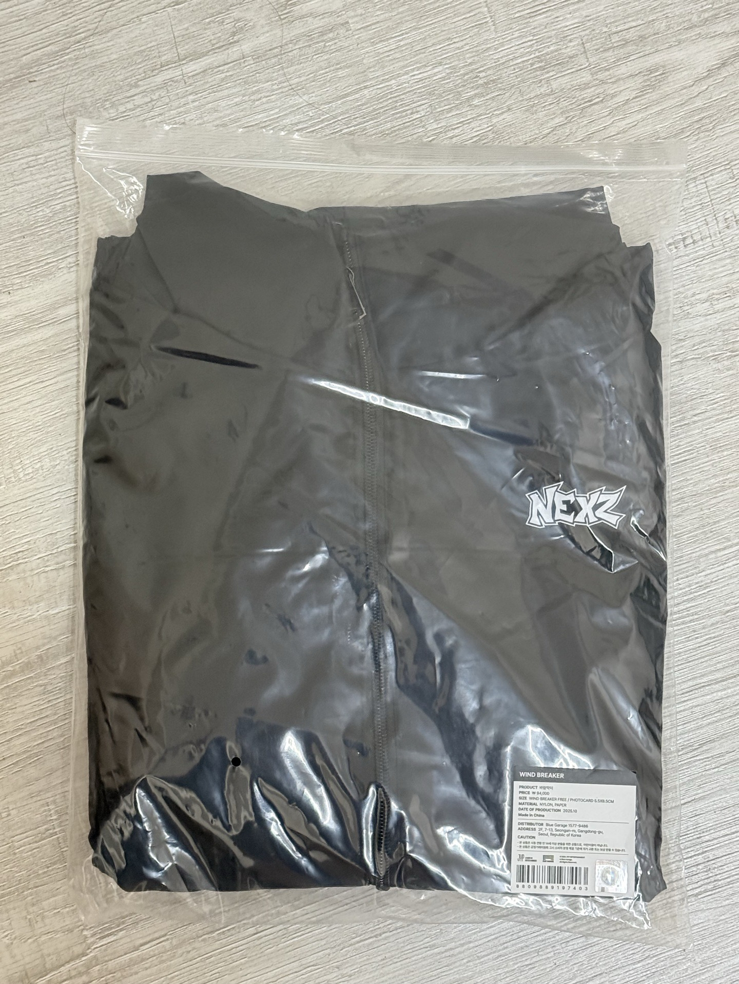 特別控風衣（無小卡）