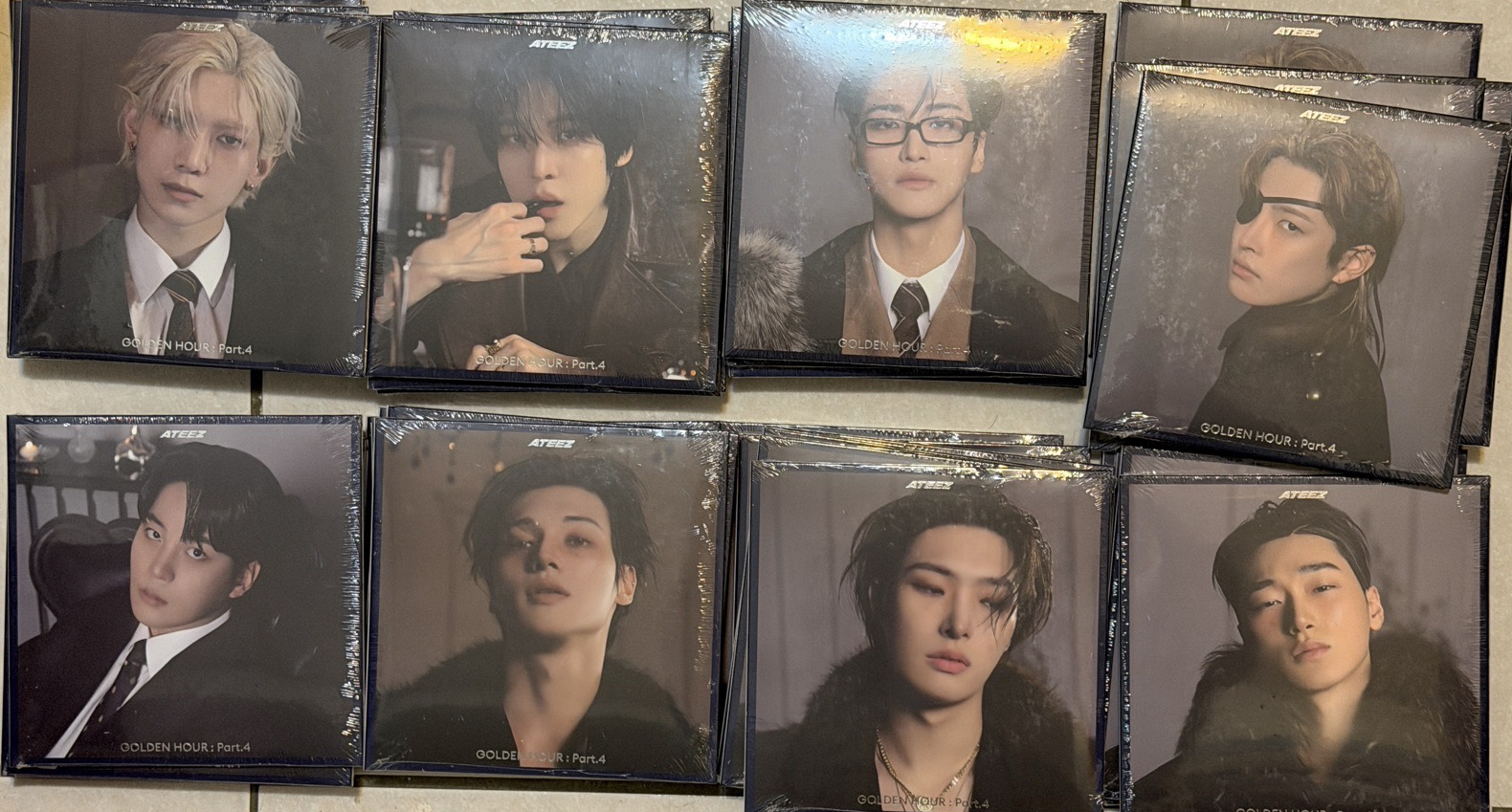 ATEEZ GH4單封 套出（8張）非現