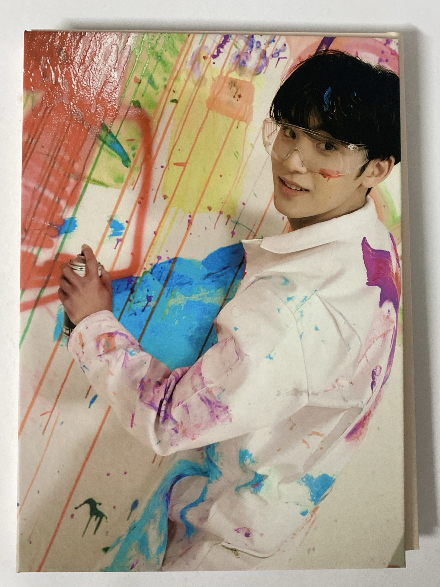 金珉奎油彩單封空專 固卡已經放在卡冊裡