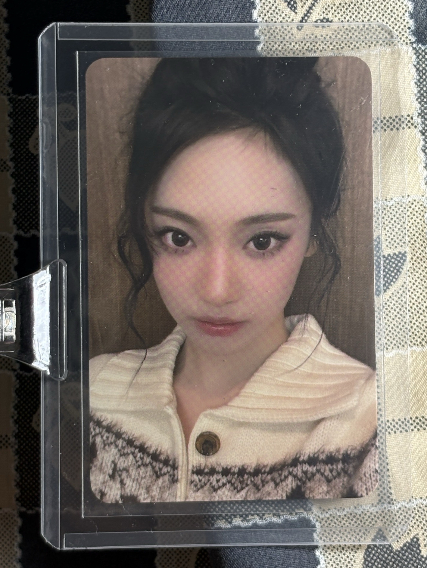 高丸子頭正臉大眼寧