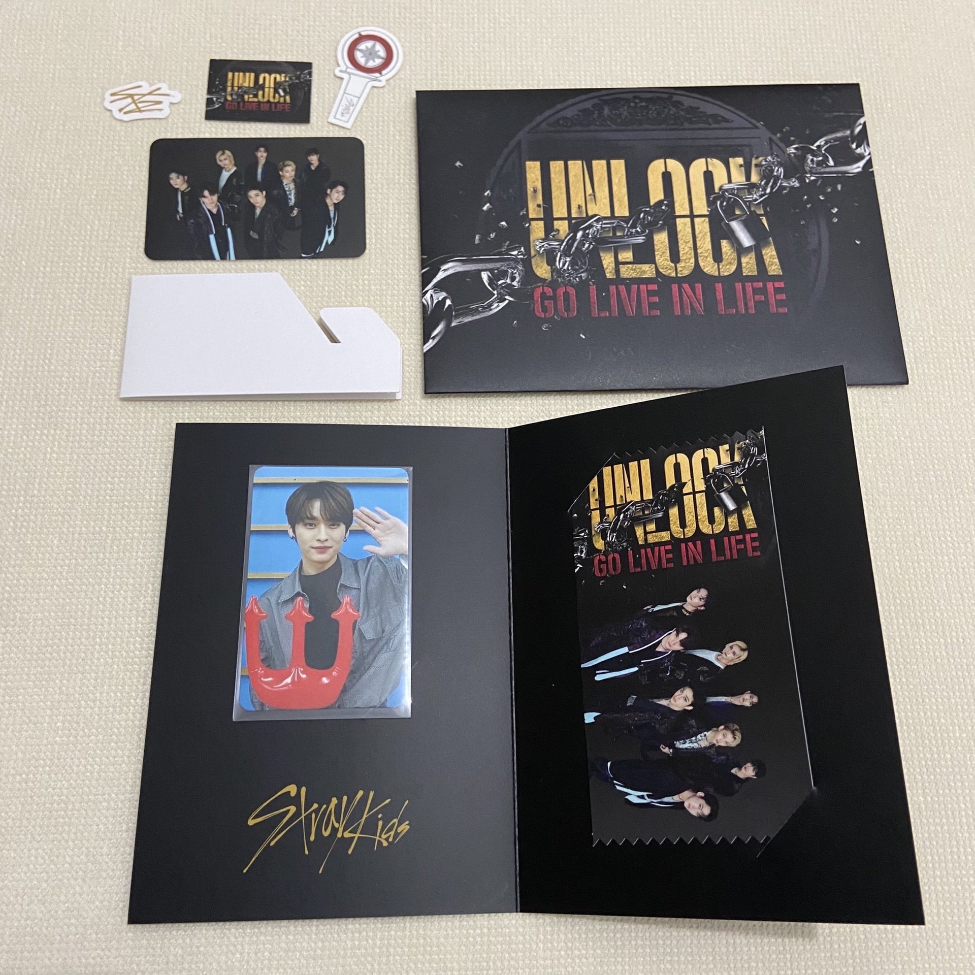 STRAY KIDS LEEKNOW 旻浩 UNLOCK AR套組