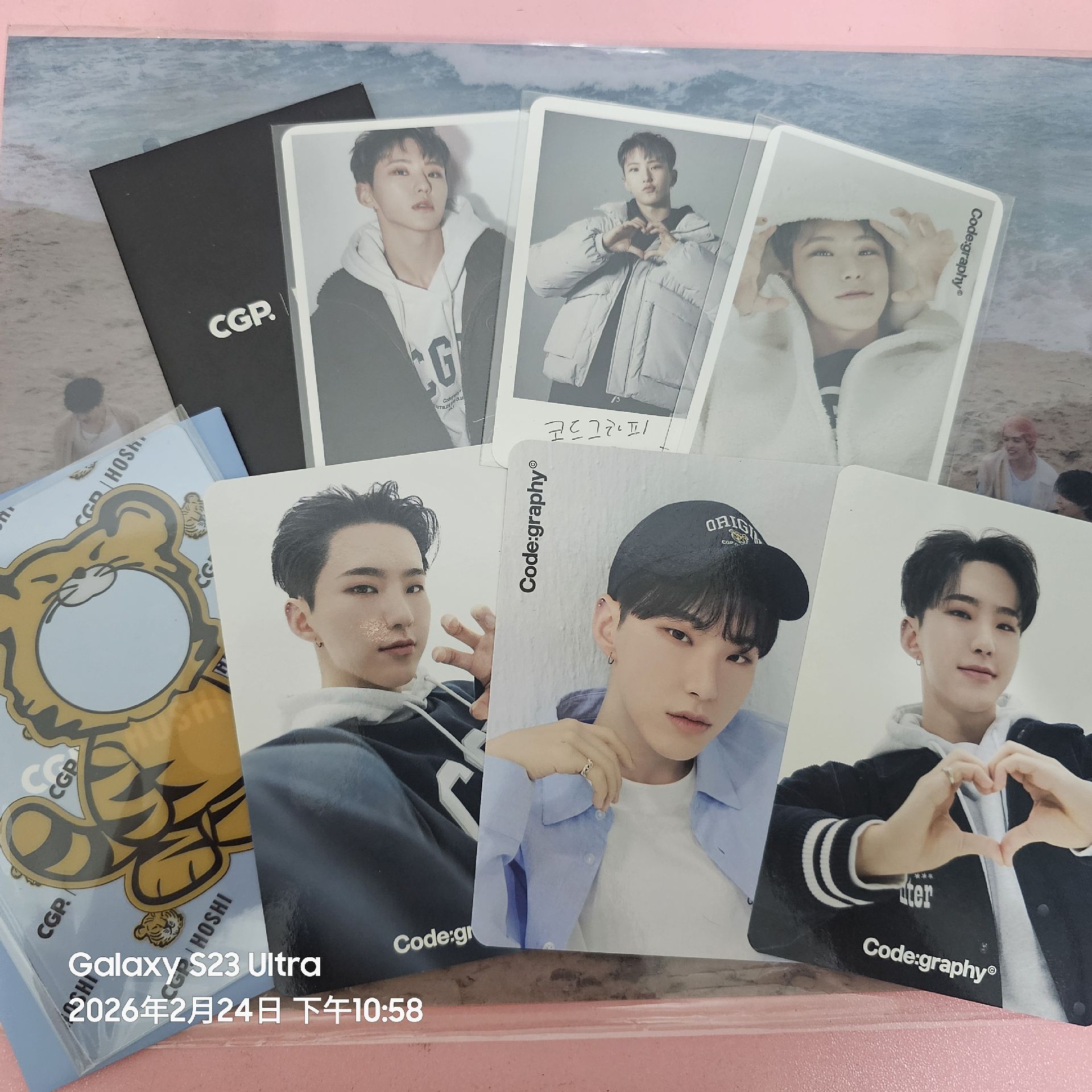 CGP 代言卡 藍版、黑版 set.