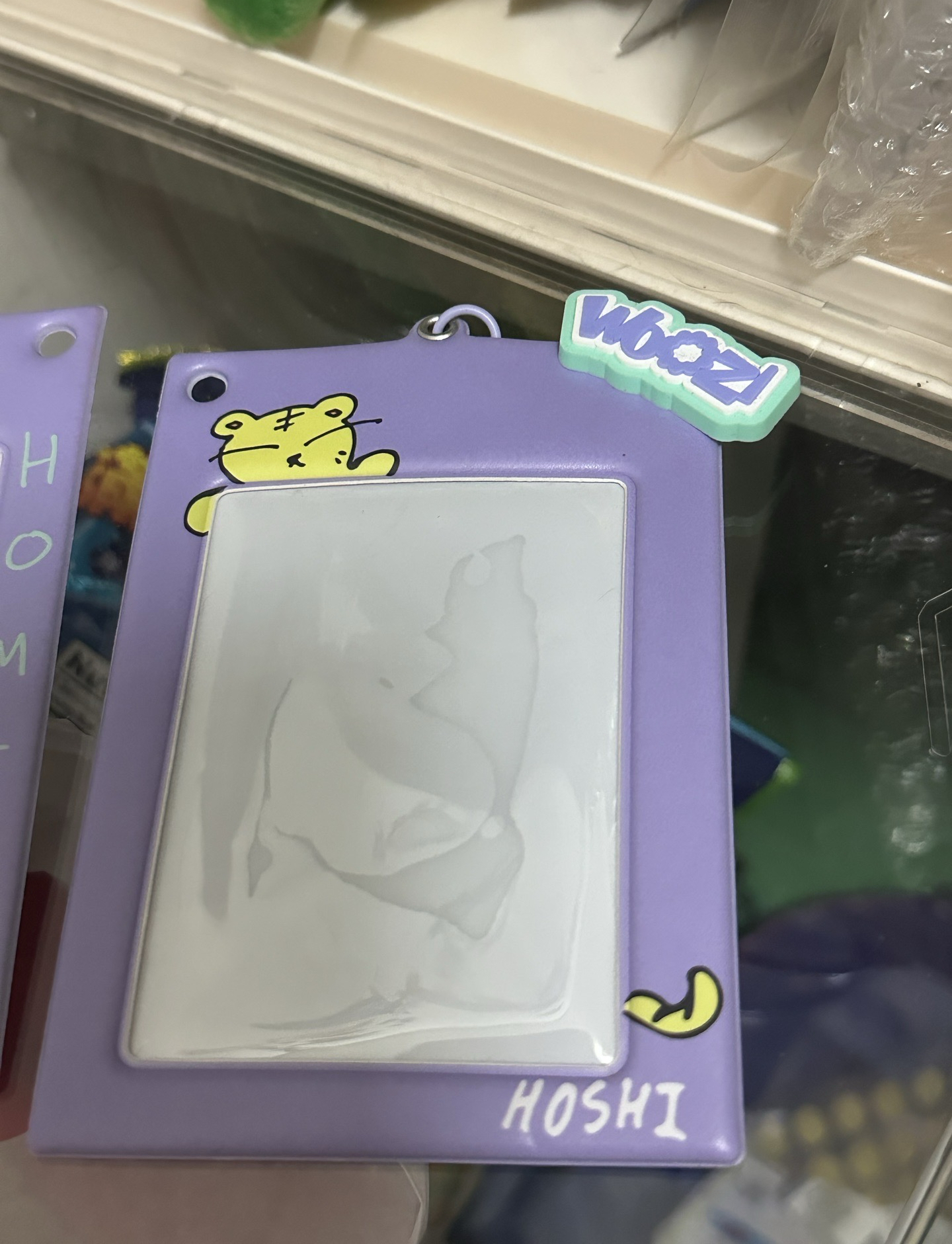 全新僅拆封，含上方woozi官方裝飾物