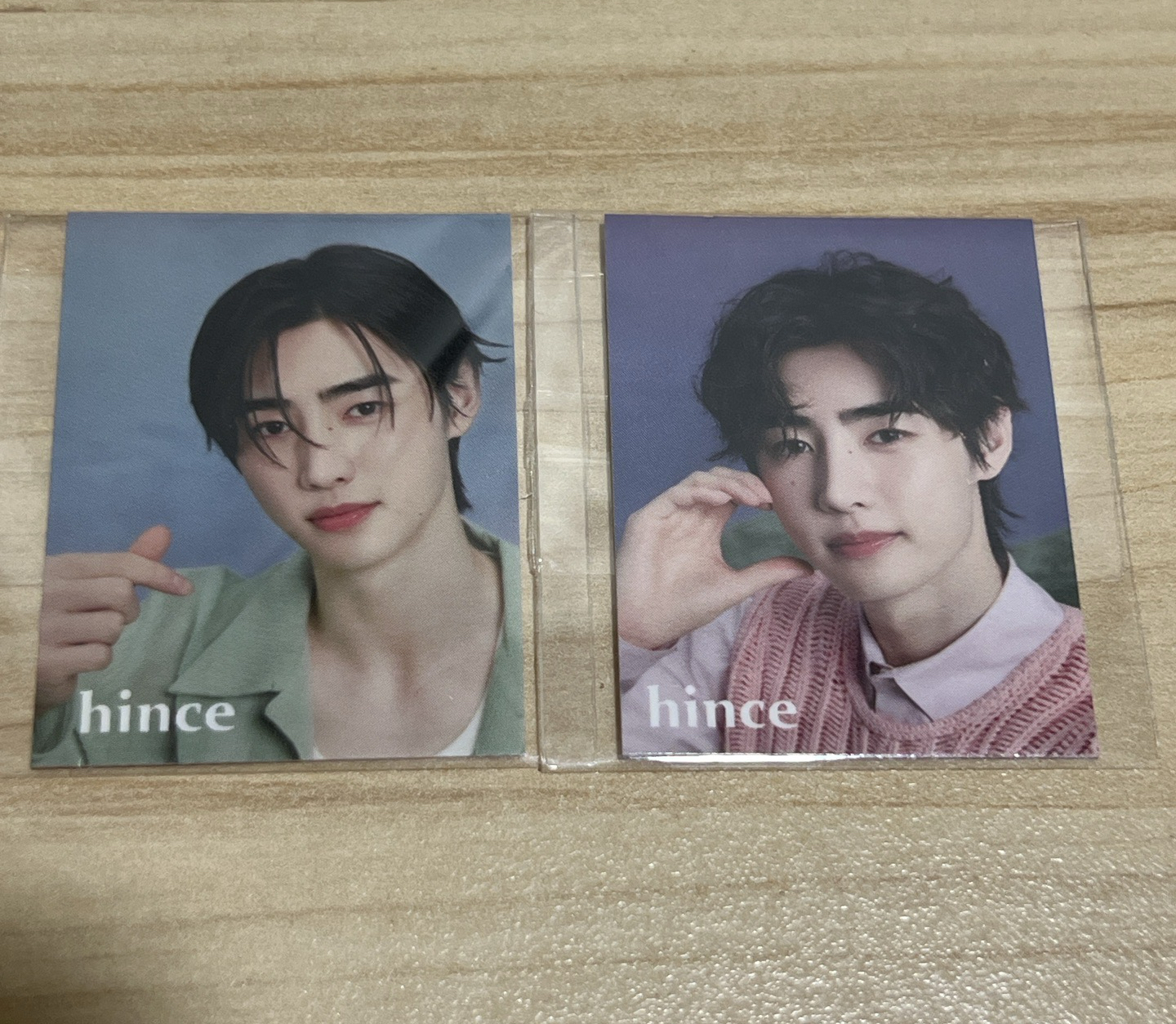 成訓hince代言卡