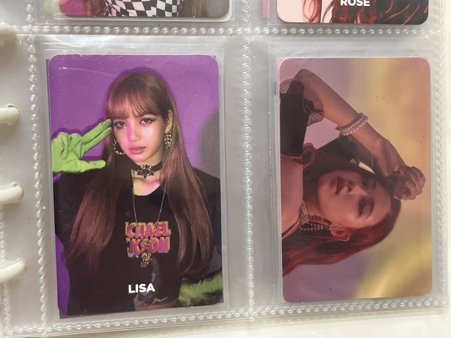 Lisa rosé早期專輯卡💿