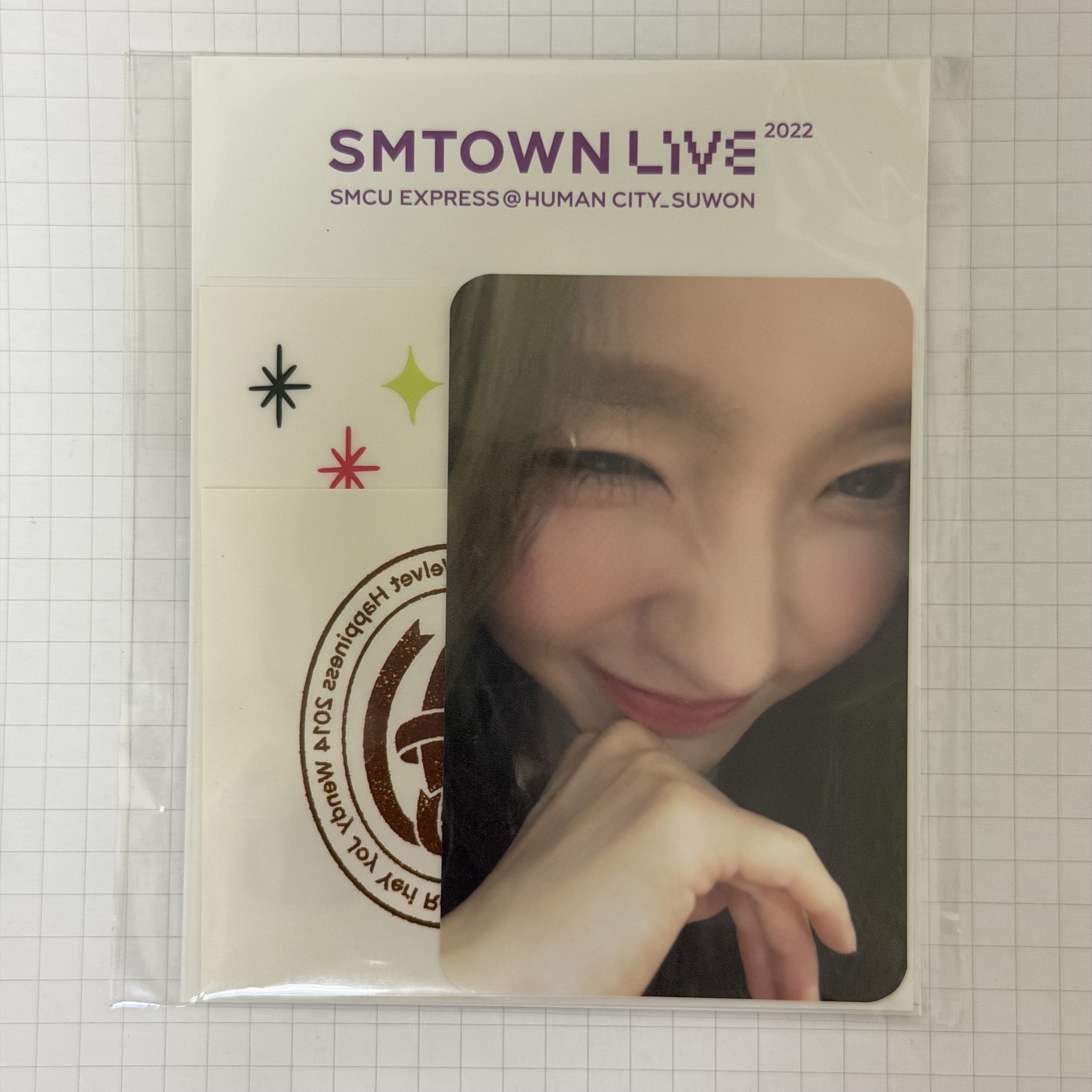 2022 SMCU 周邊卡 紋身貼紙卡