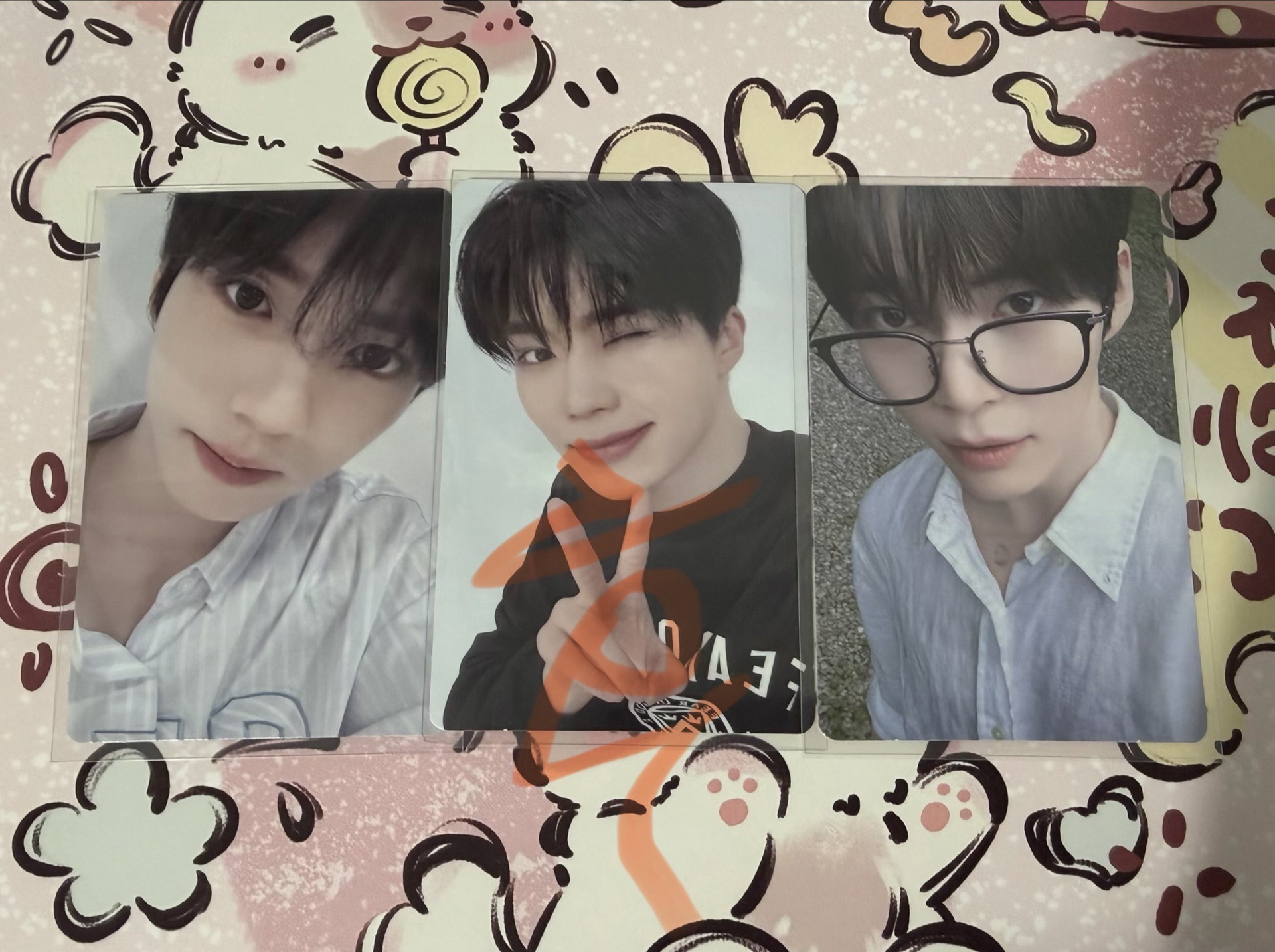 ZB1 韓彬 維辰 乾旭 飲料卡