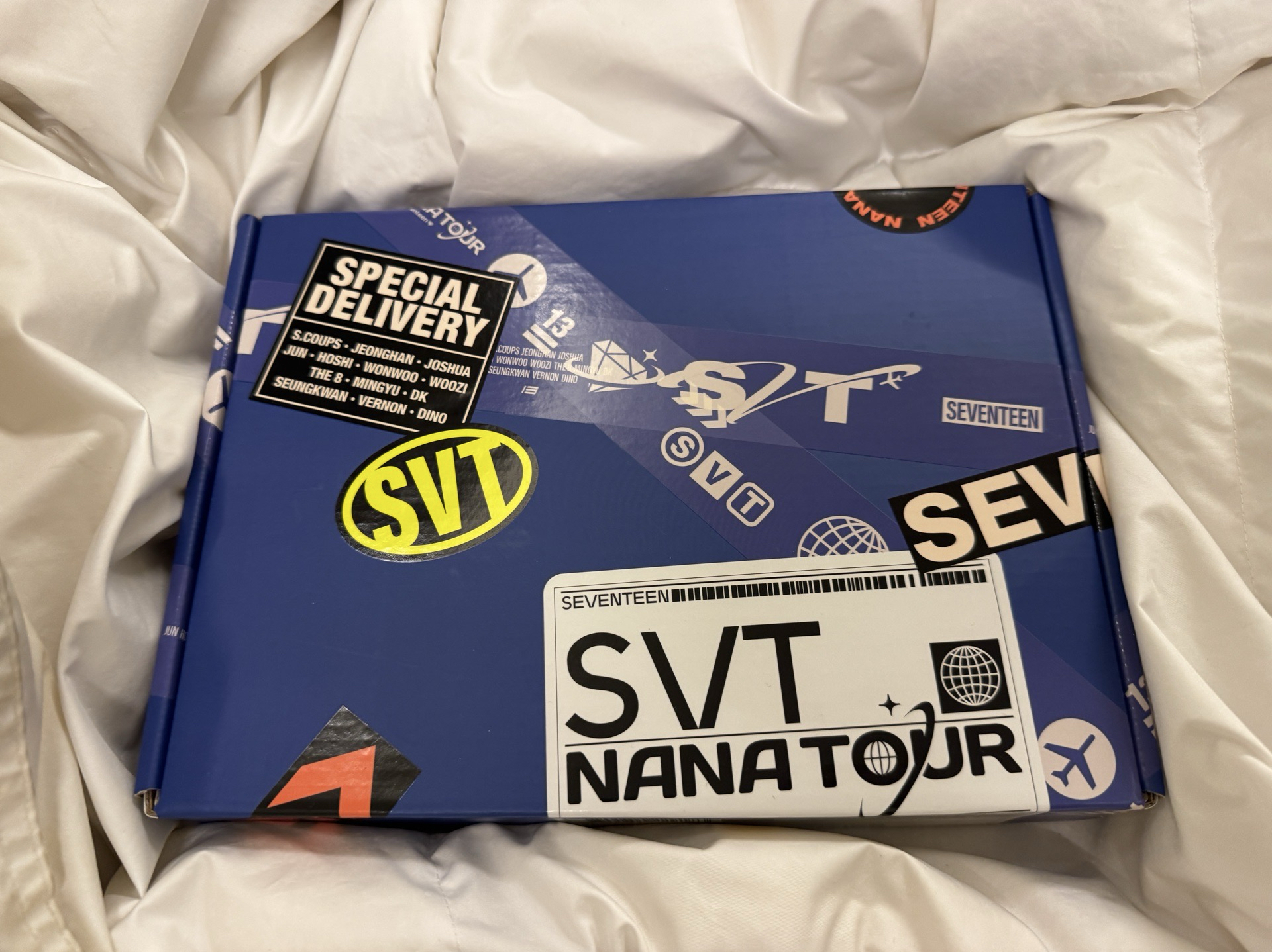 SEVENTEEN NANA TOUR+BNB+淨漢橘字T+淨漢零錢包+淨漢手燈套