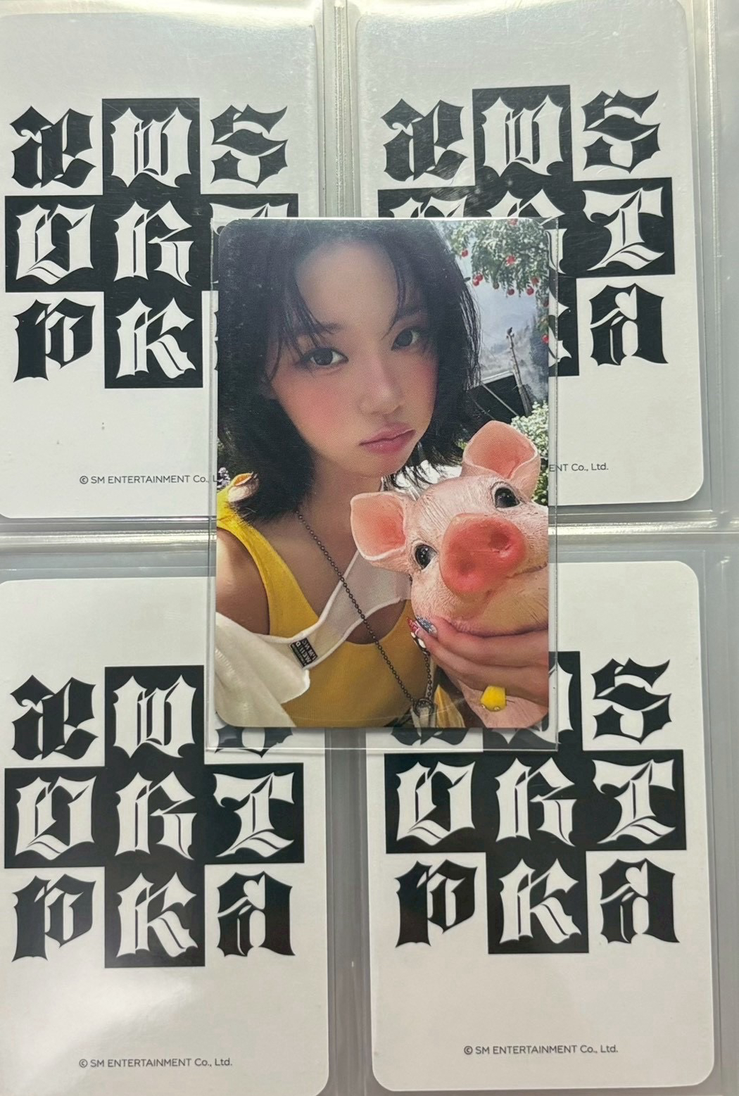 aespa winter ms預售小豬冬