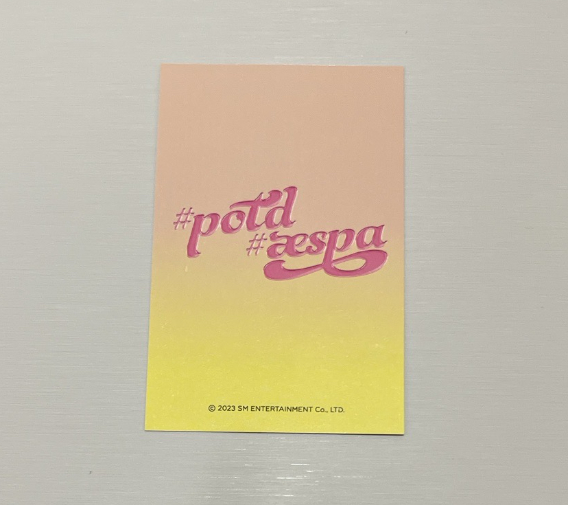 potd展會 隨機卡 Karina