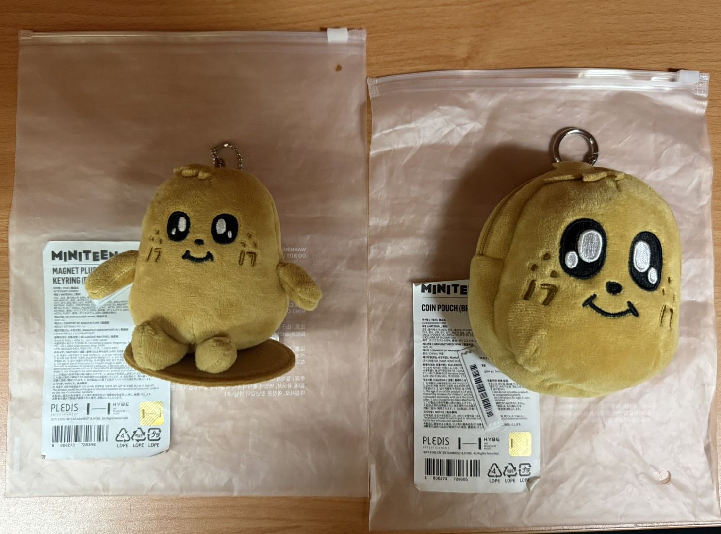 KIMJA 娃+零錢包+10週年手燈