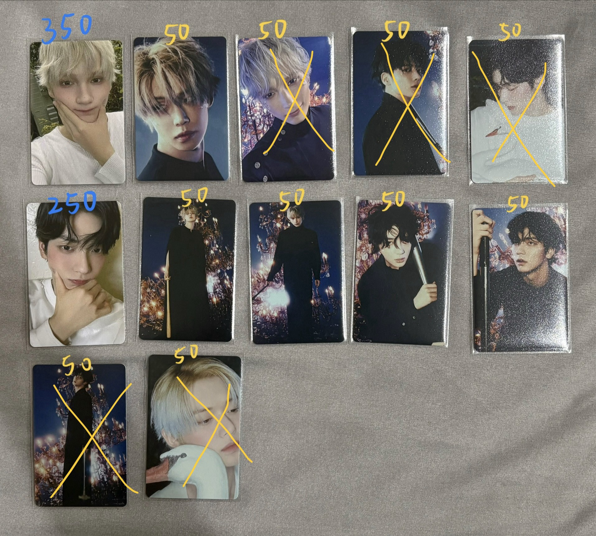 starkissed 隨機卡 （綁圖上那幾張）