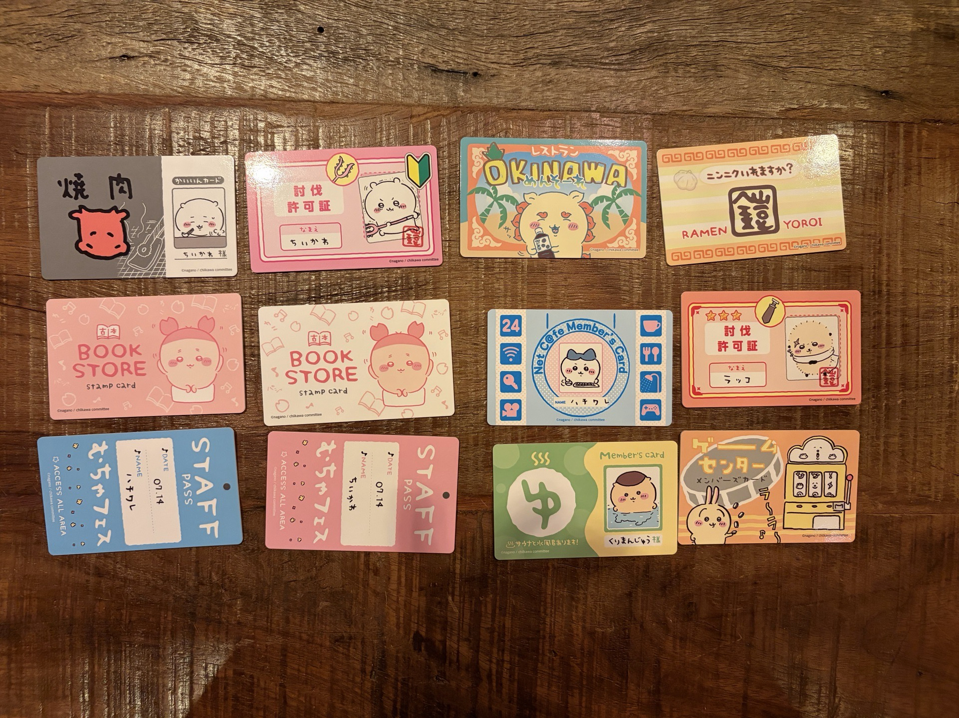 吉伊卡哇許可證、檢定證等