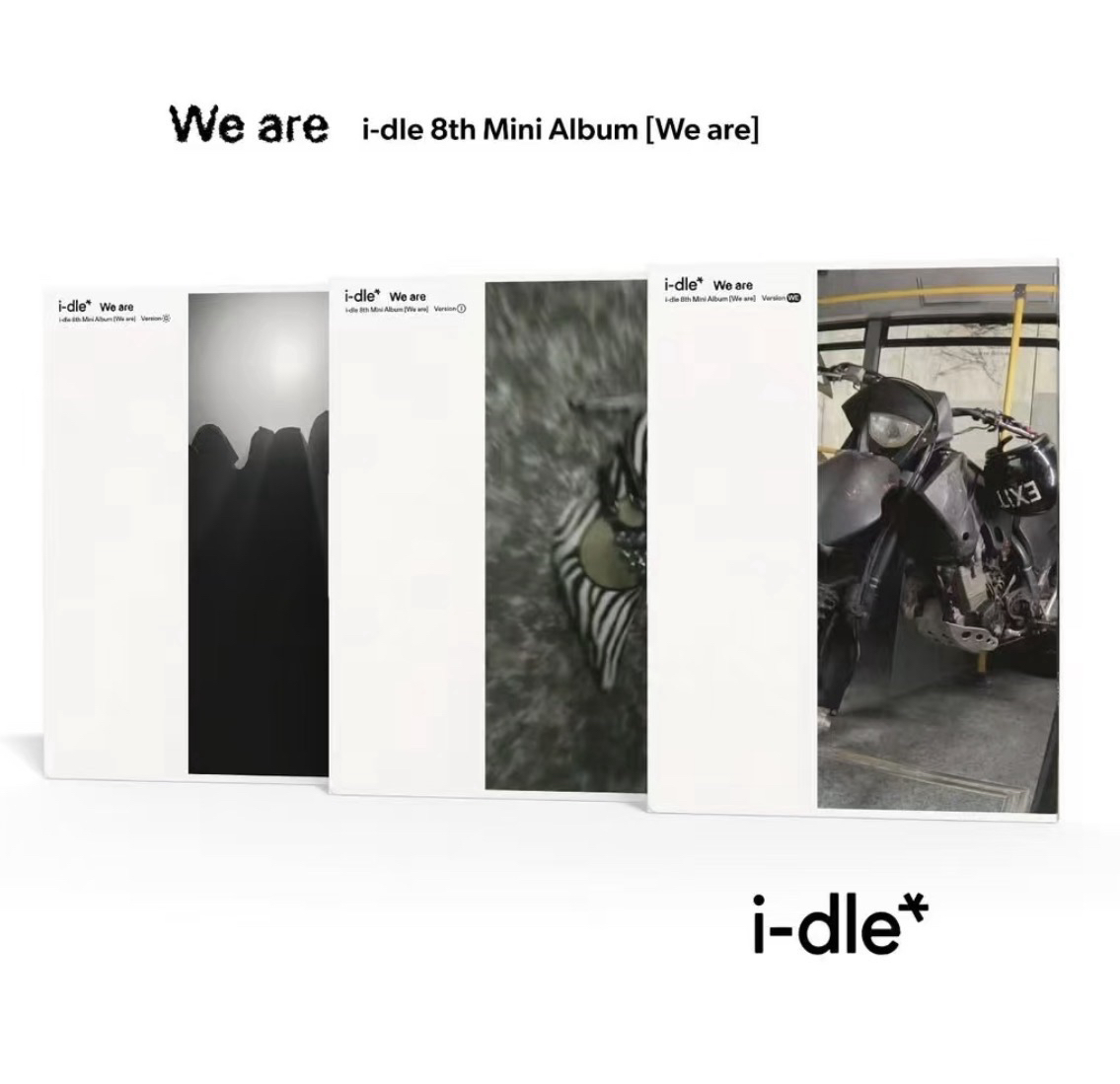 i-dle迷八未拆專輯、空專