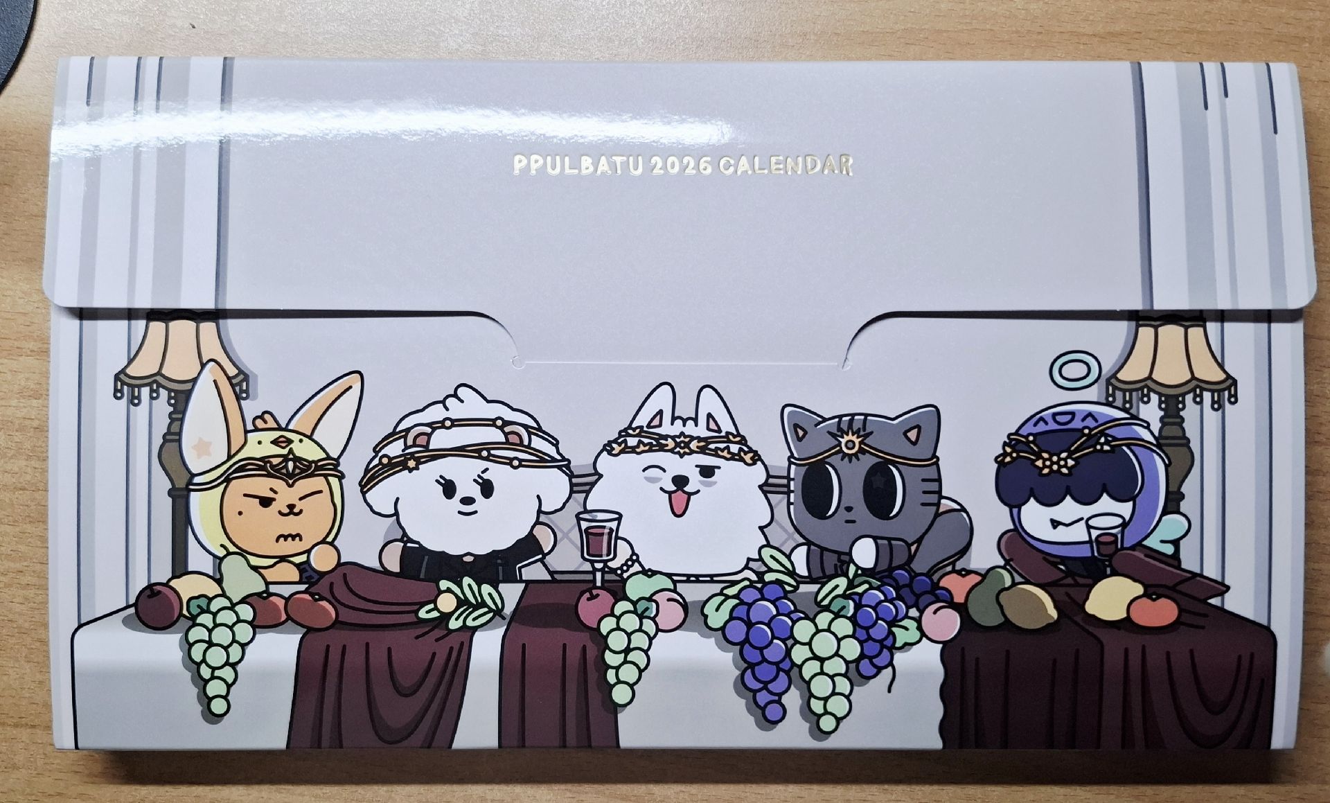 角巴兔年曆卡和角巴兔年曆