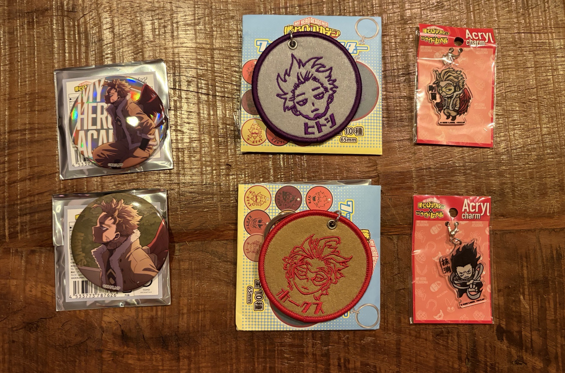 我的英雄學院 防水貼紙 徽章 明信片 吊飾