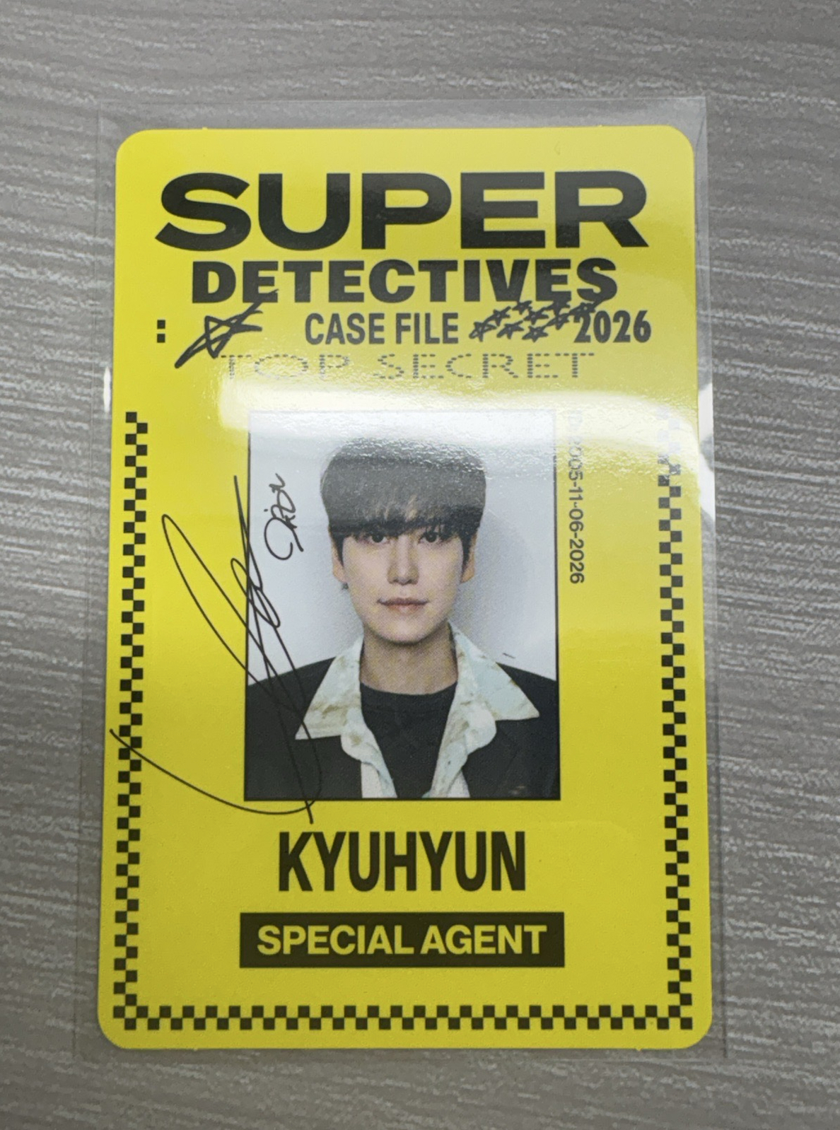 圭賢年曆證件小卡